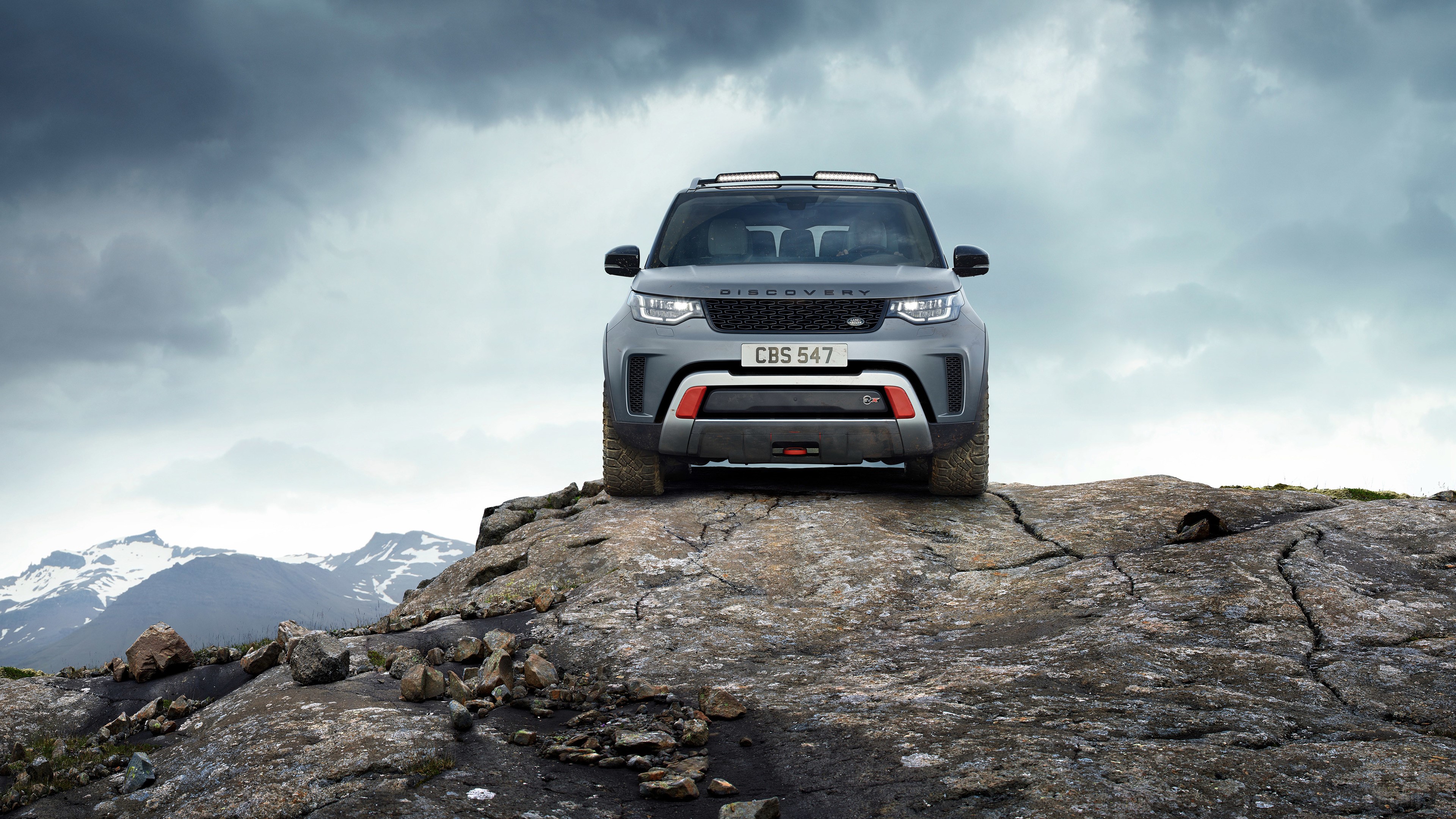 Land Rover Discovery SVX 2018 HD Wallpaper