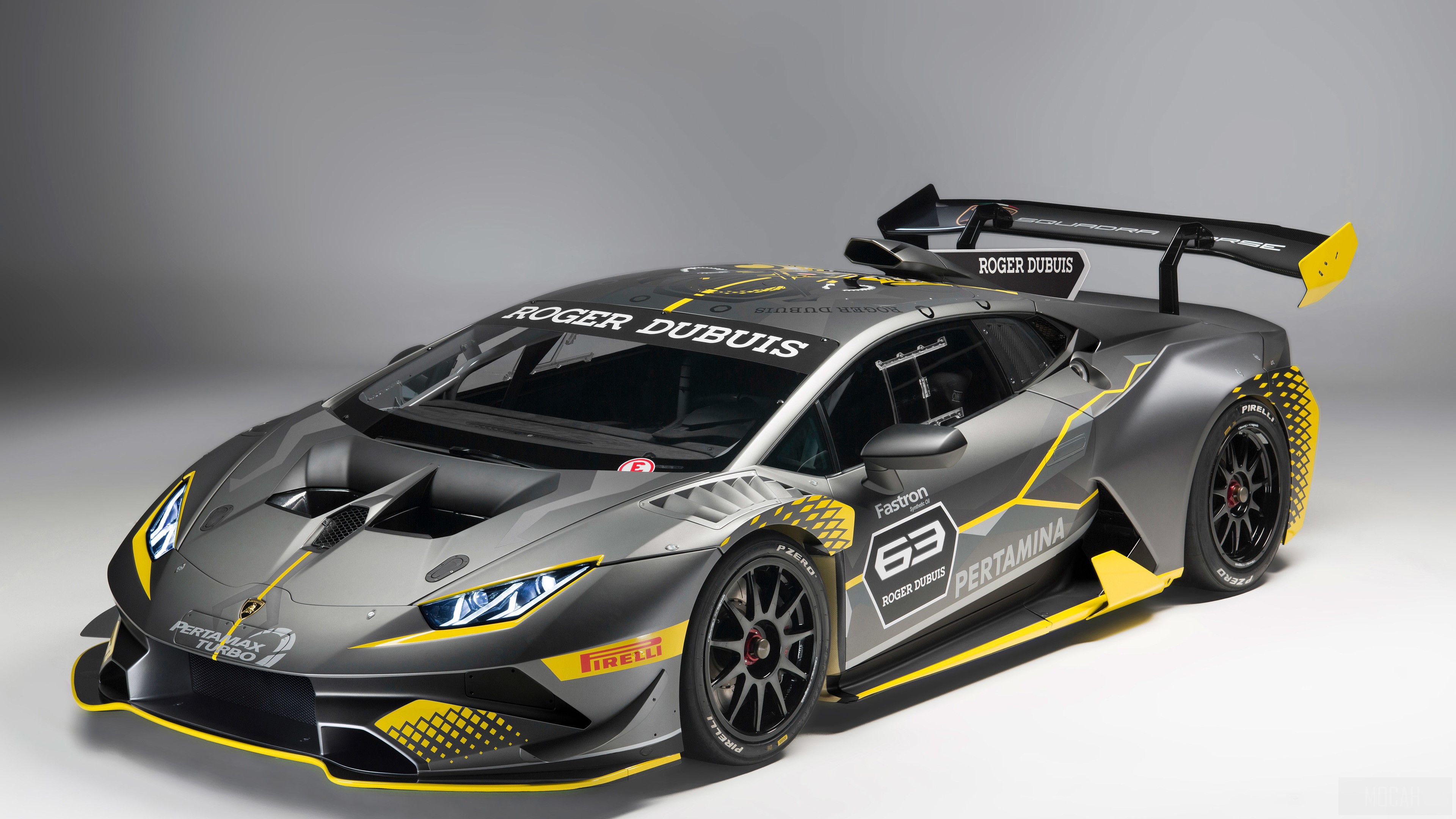 Lamborghini Huracan Super Trofeo EVO 2018 HD Wallpaper