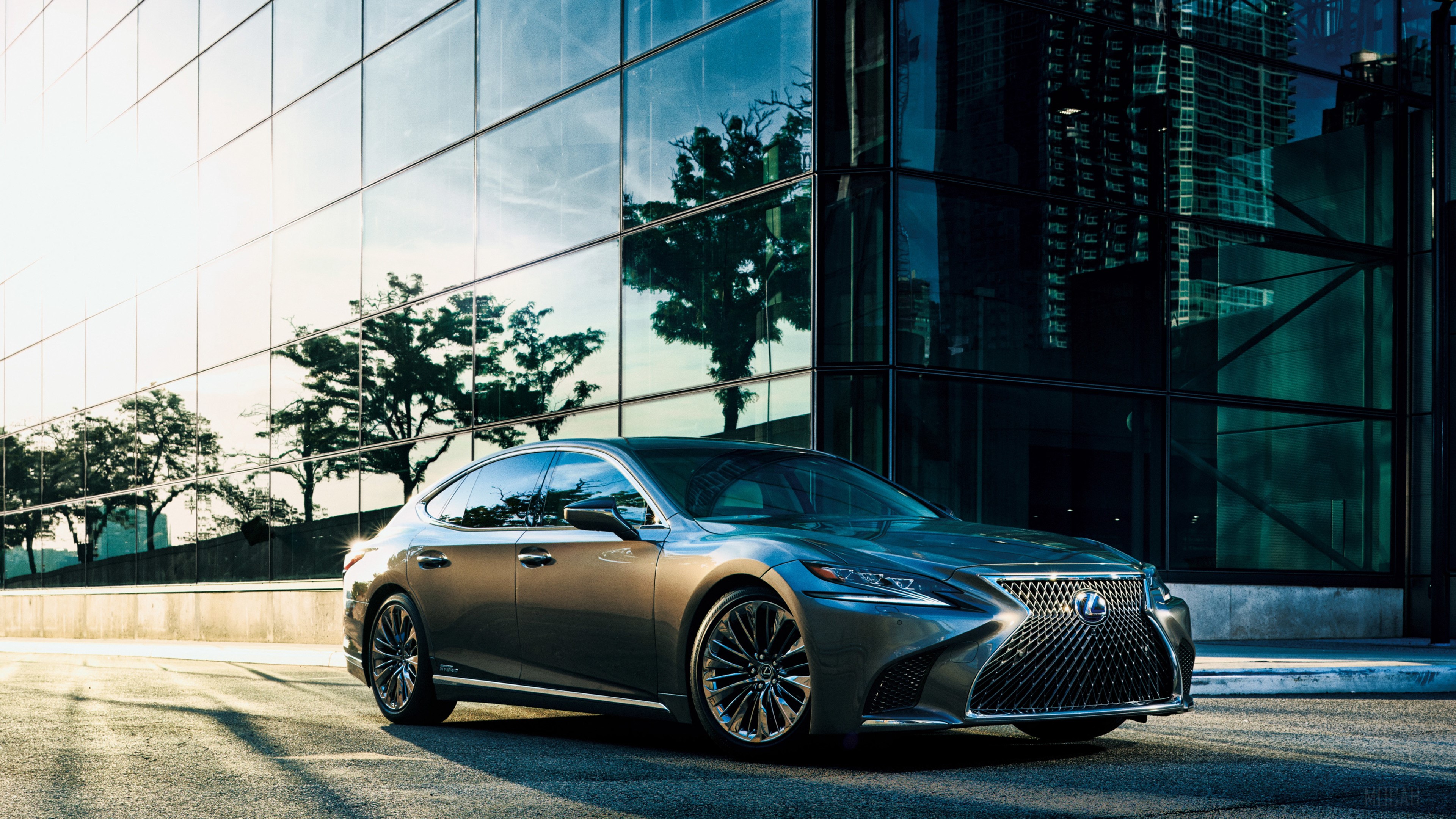 Lexus LS 500h 2017 HD Wallpaper