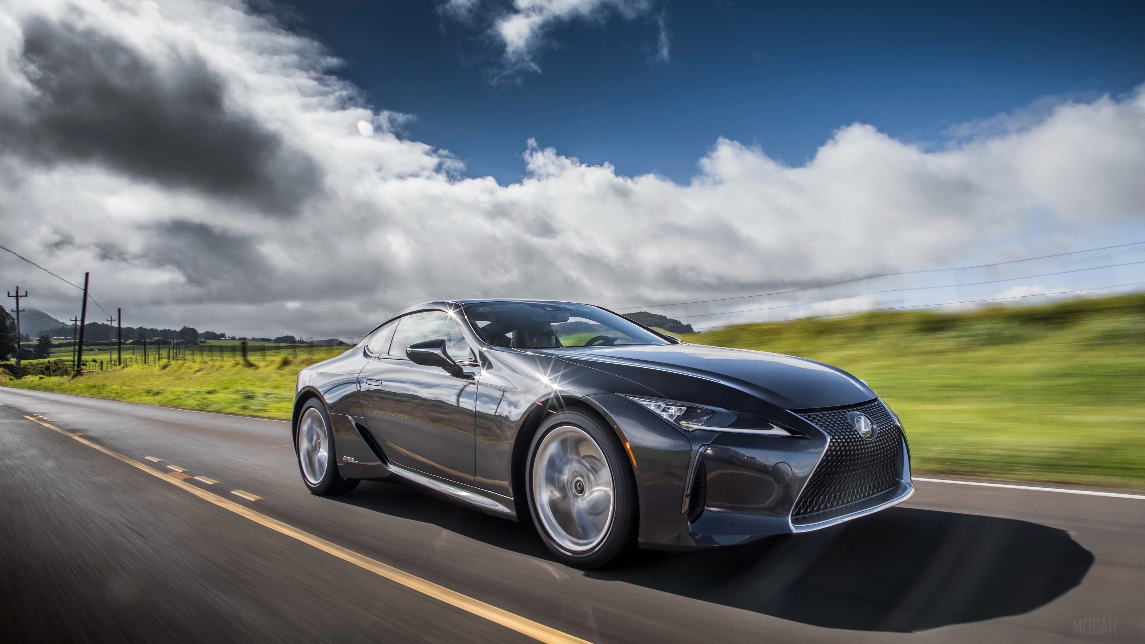 Lexus LC 500h 2018 HD Wallpaper