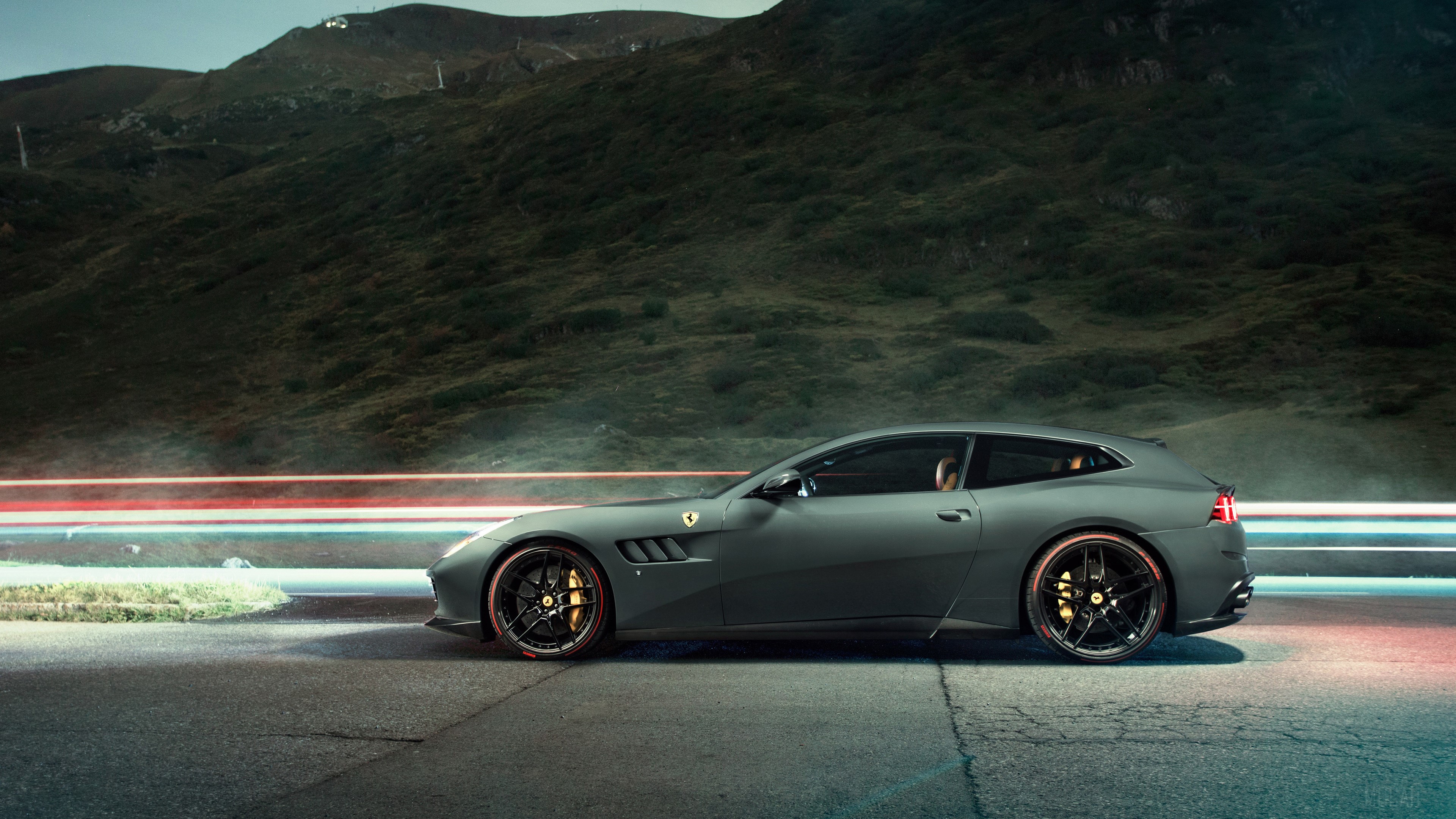 Novitec Rosso Ferrari GTC4Lusso HD Wallpaper