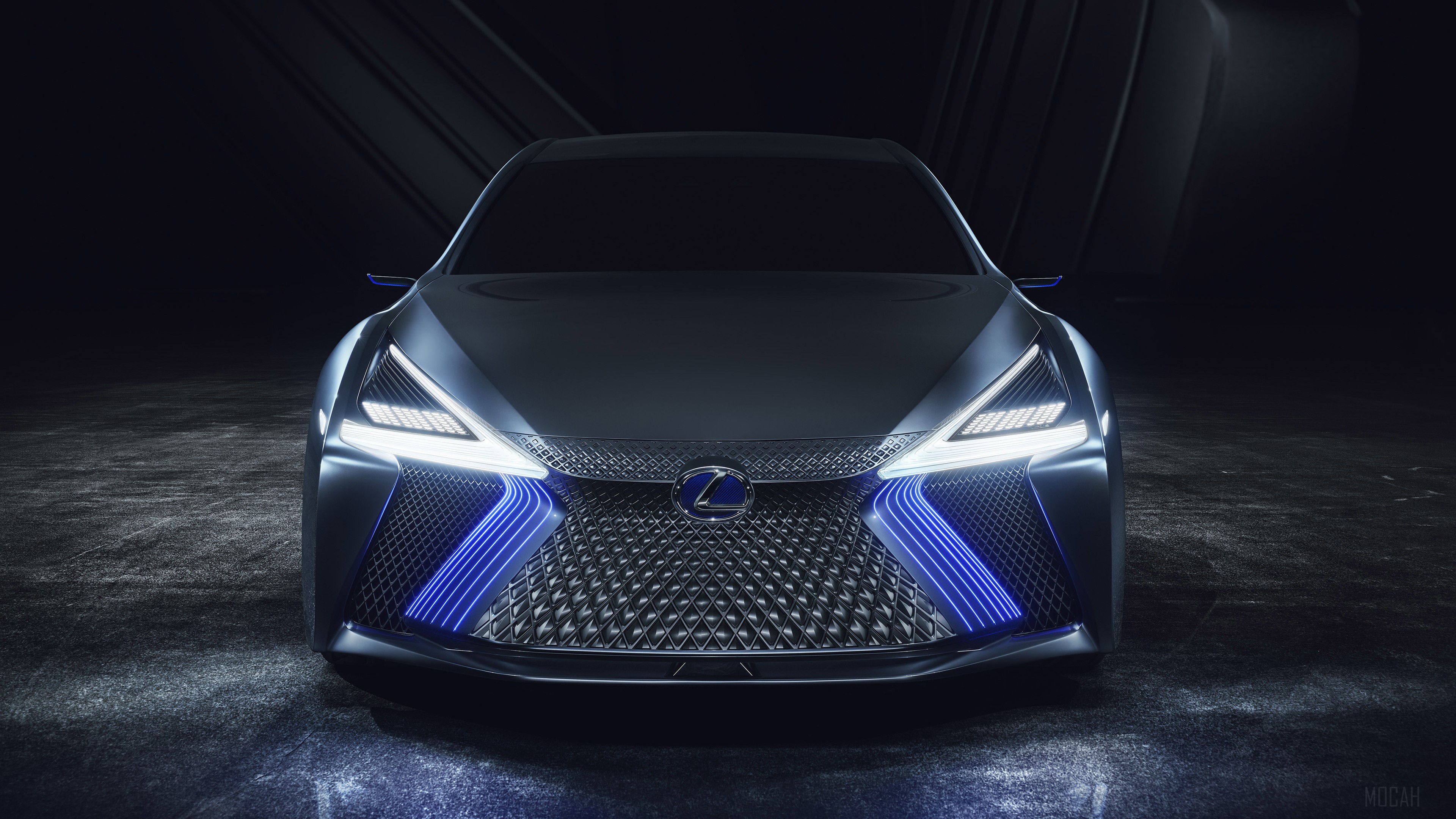 Lexus LS Concept 2017 Front HD Wallpaper
