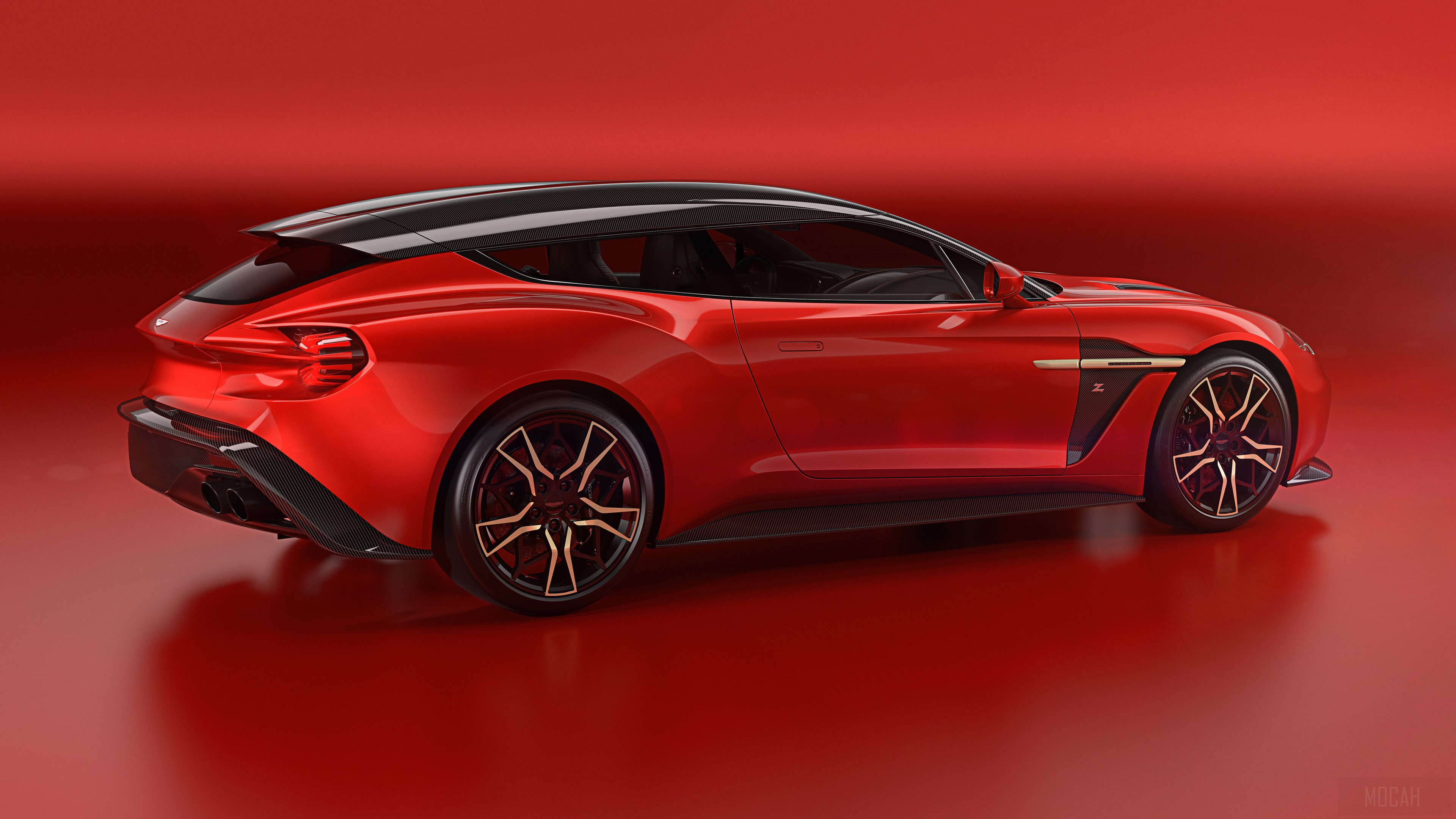 Aston Martin Vanquish Zagato Shooting Brake 2018 HD Wallpaper