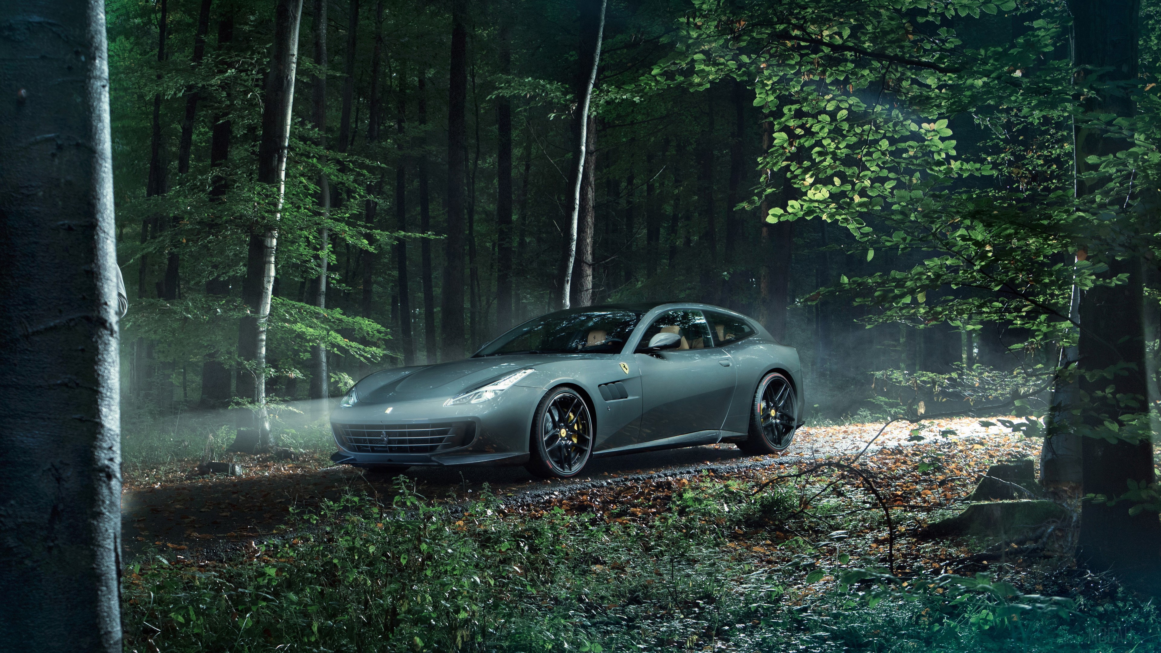2017 Novitec Rosso Ferrari GTC4Lusso HD Wallpaper