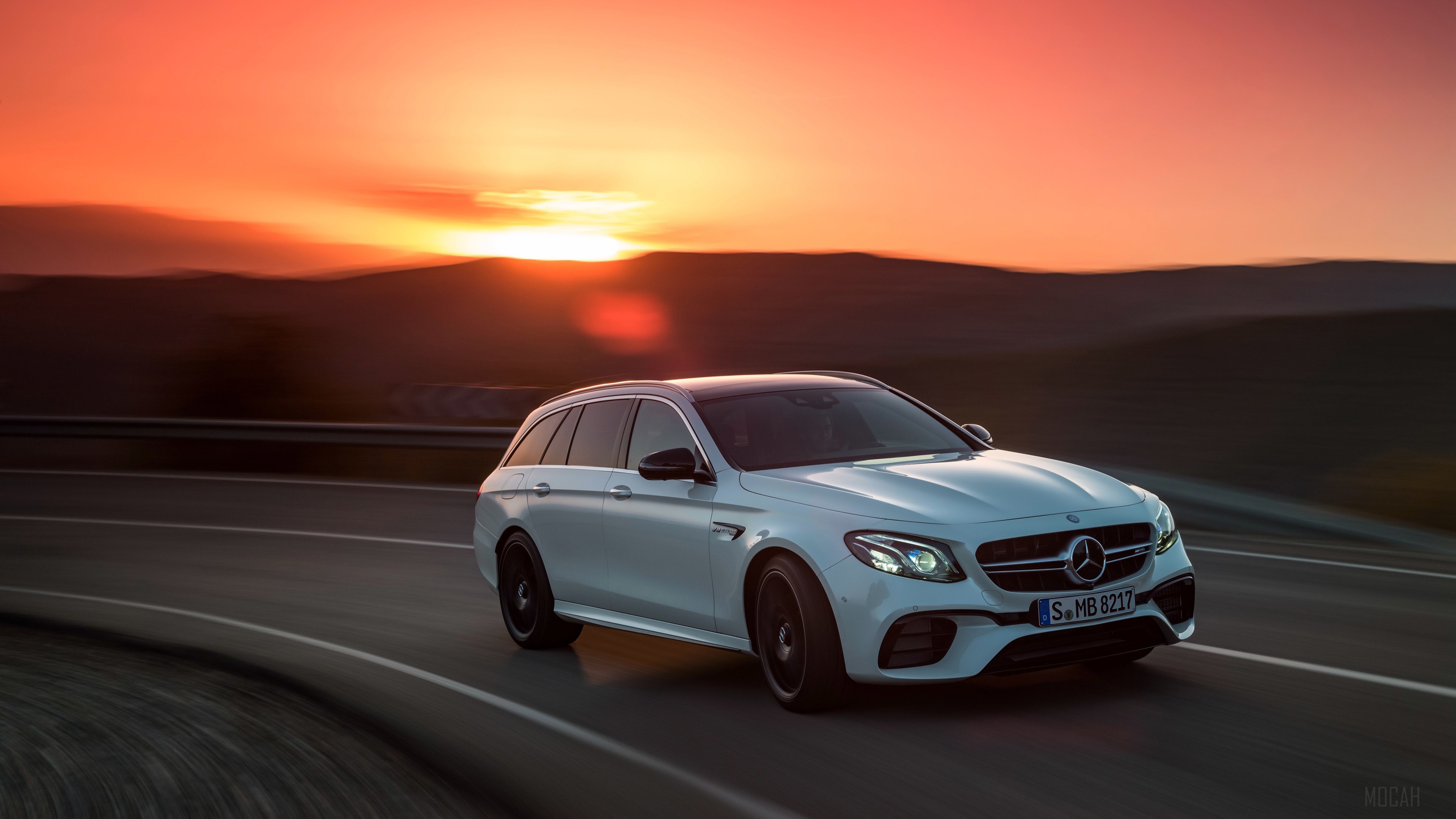 Mercedes-AMG E 63 S 4MATIC Estate 2017 4K HD Wallpaper