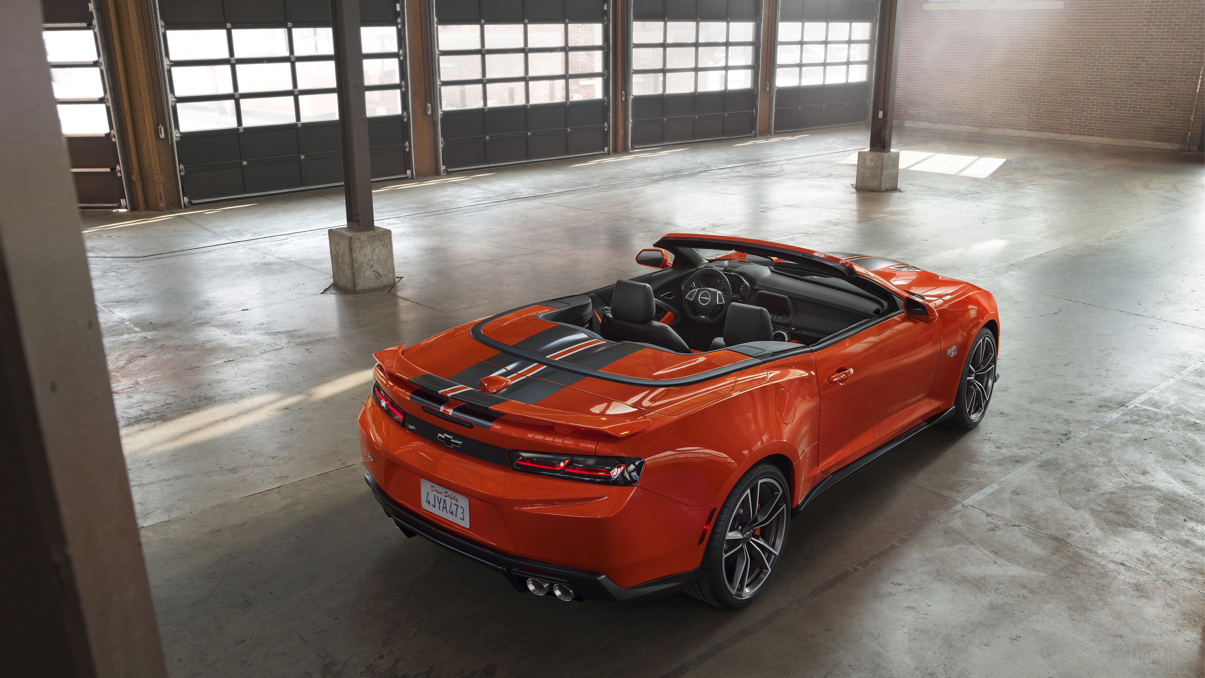 2018 Chevrolet Camaro SS Convertible 4K HD Wallpaper