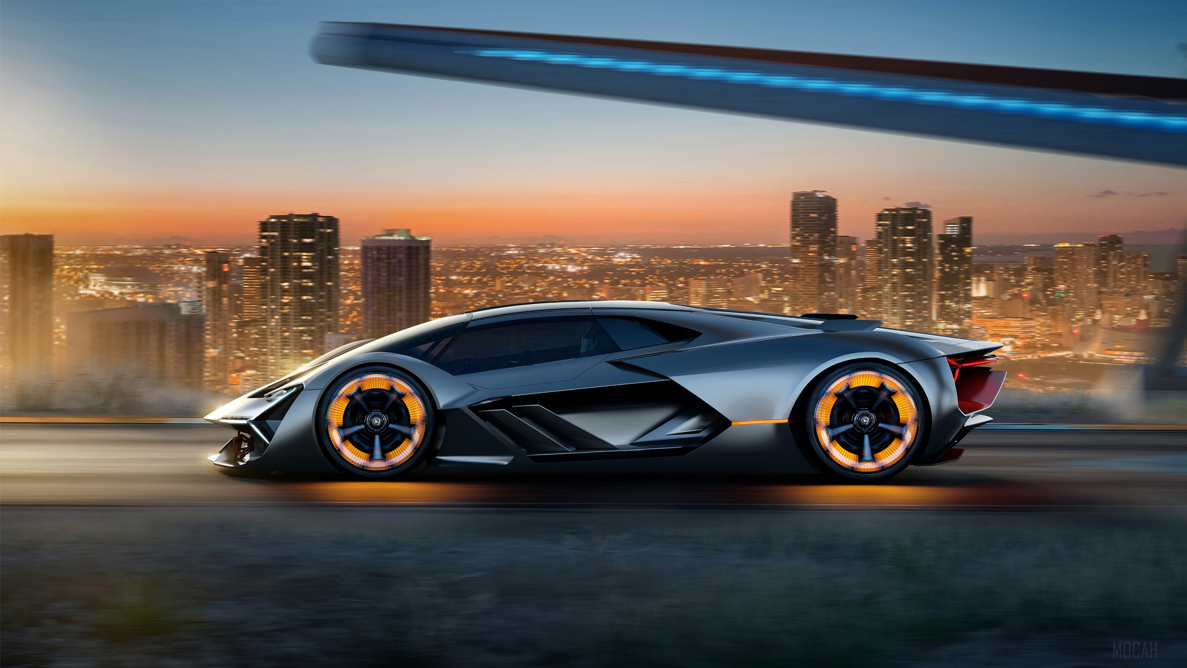 Lamborghini Terzo Millennio 2017 Concept Car HD Wallpaper