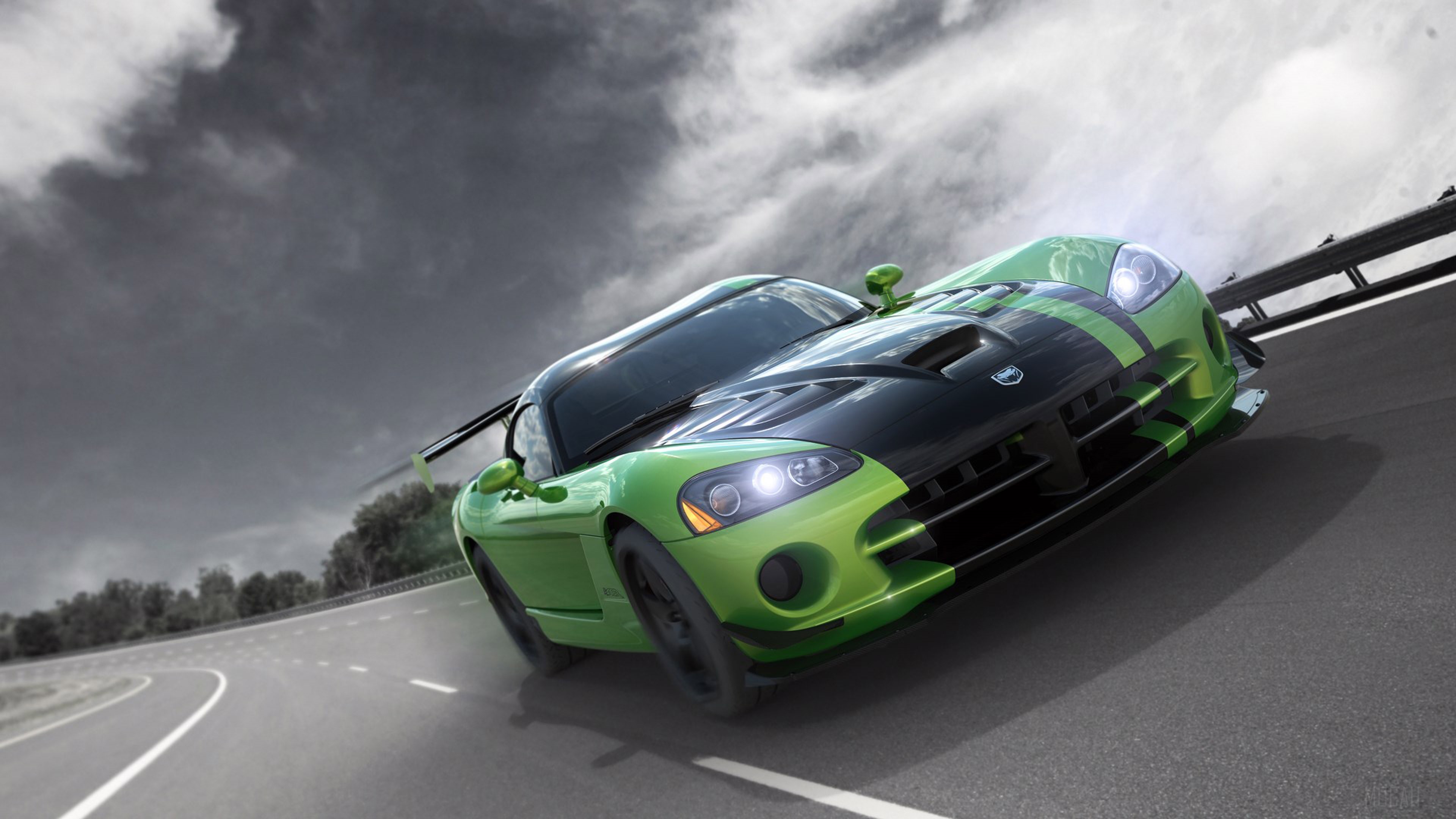 Dodge Viper 25th Anniversary Model HD Wallpaper