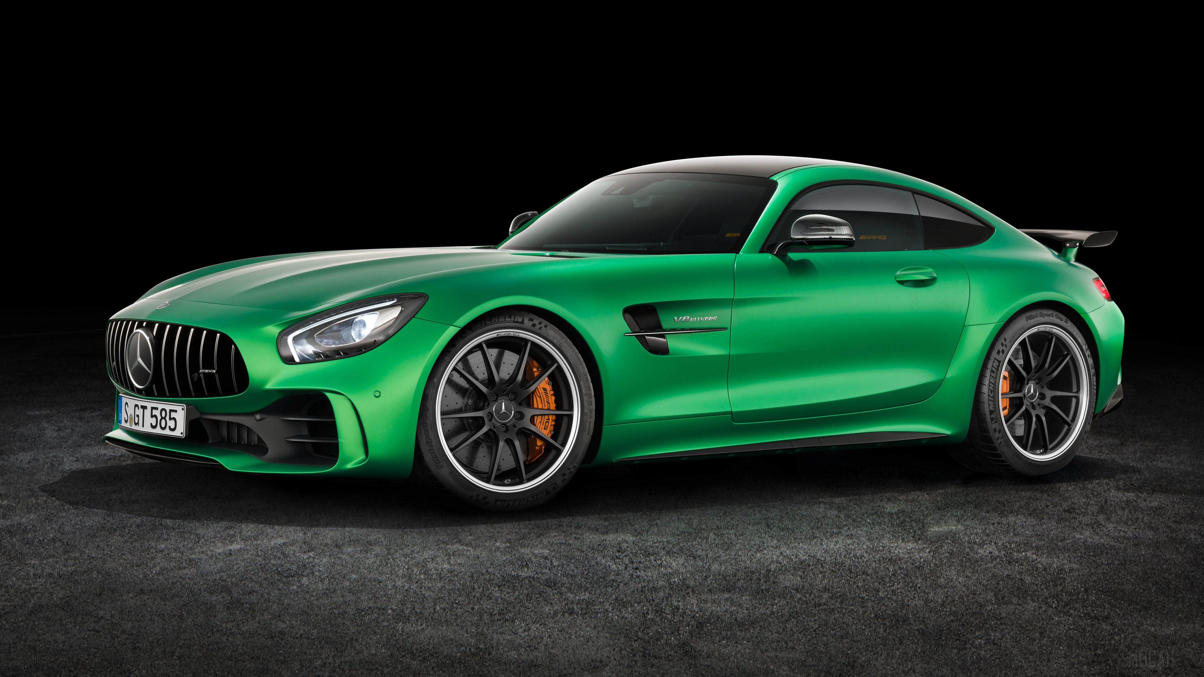 2016 Mercedes-AMG GT 4K HD Wallpaper