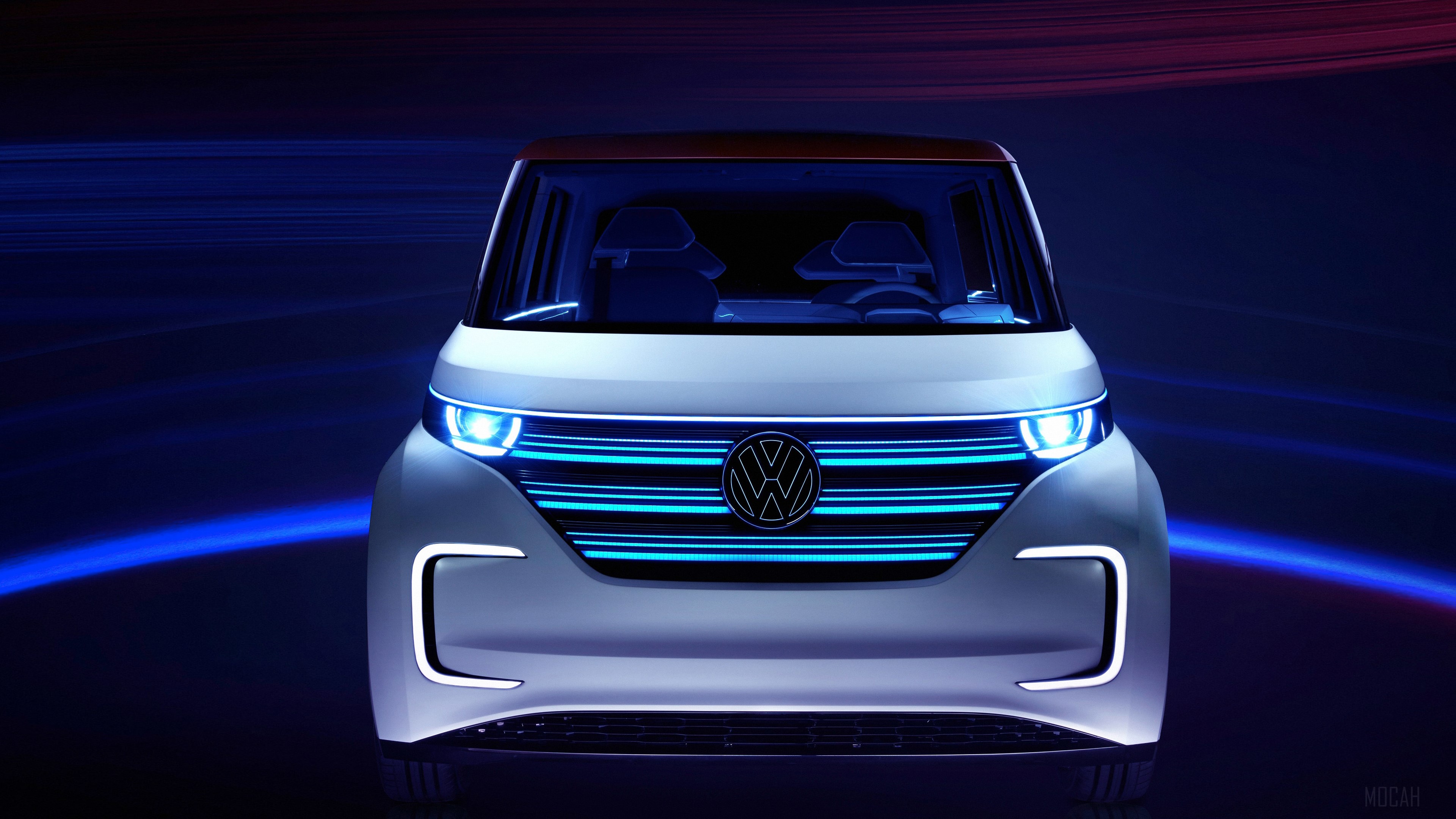 Volkswagen BUDD-e concept car 4K HD Wallpaper