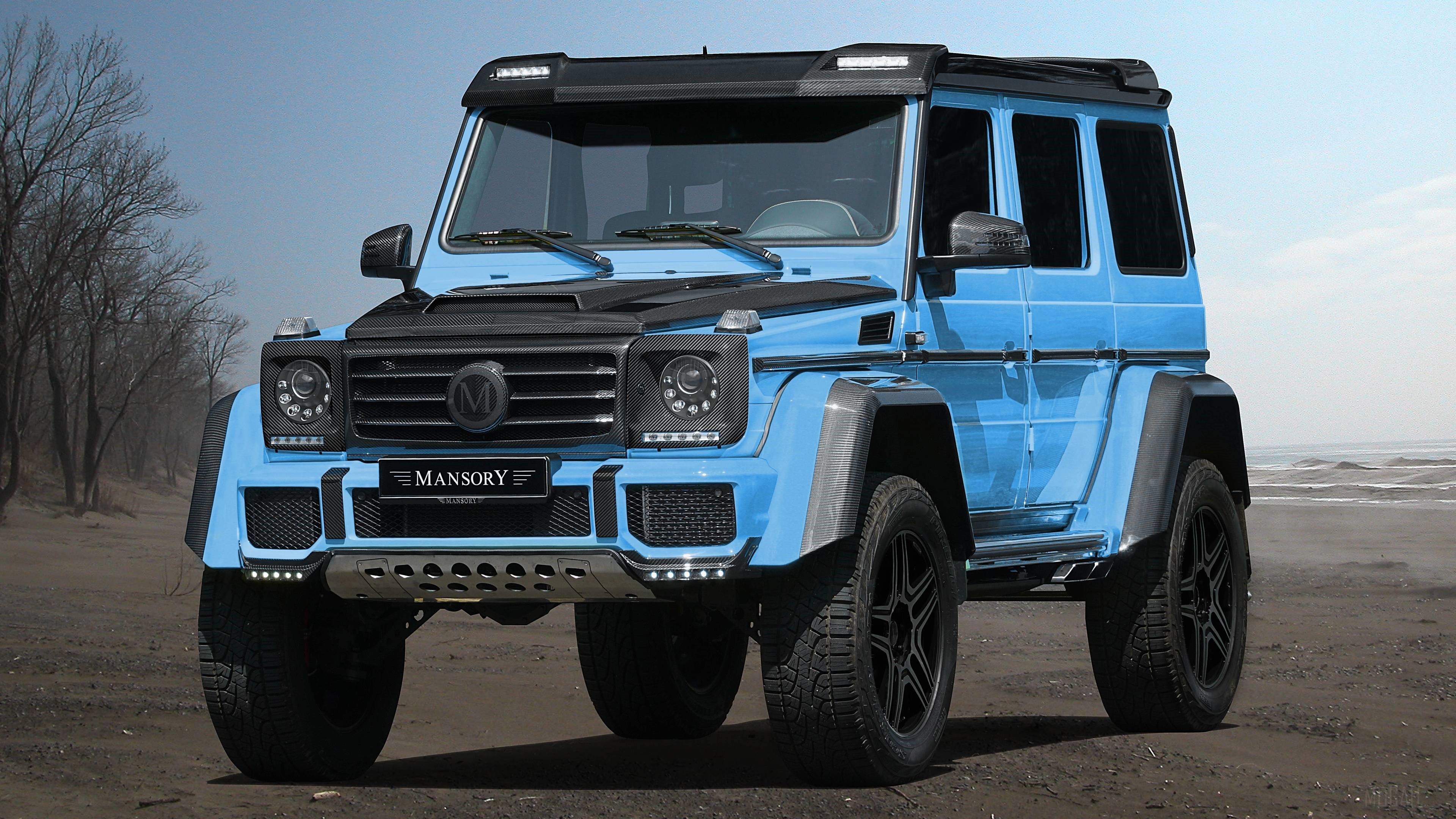 Mansory Mercedes Benz G500 4x4 4K HD Wallpaper