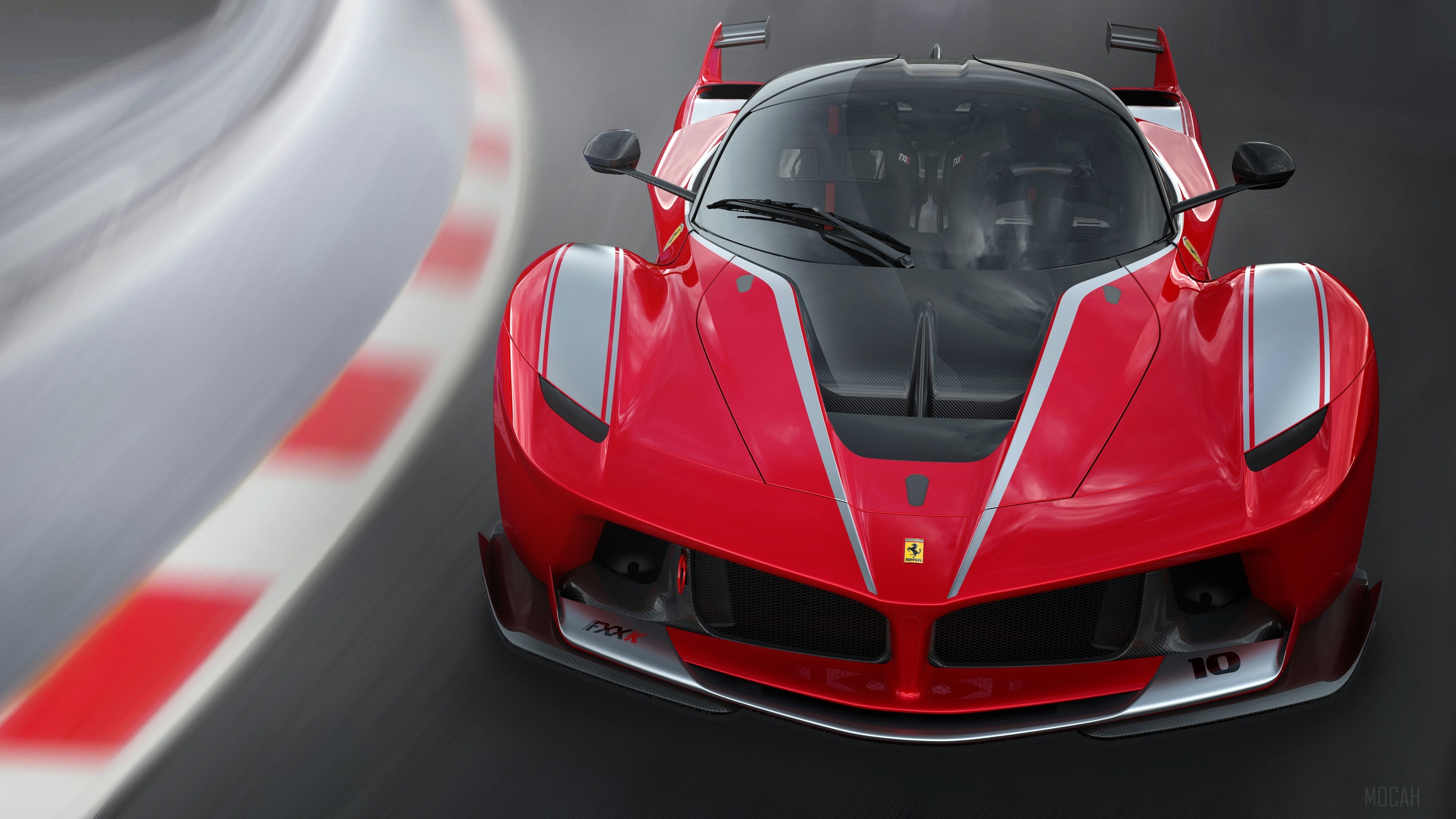 Red 2016 Ferrari FXX K 4K HD Wallpaper