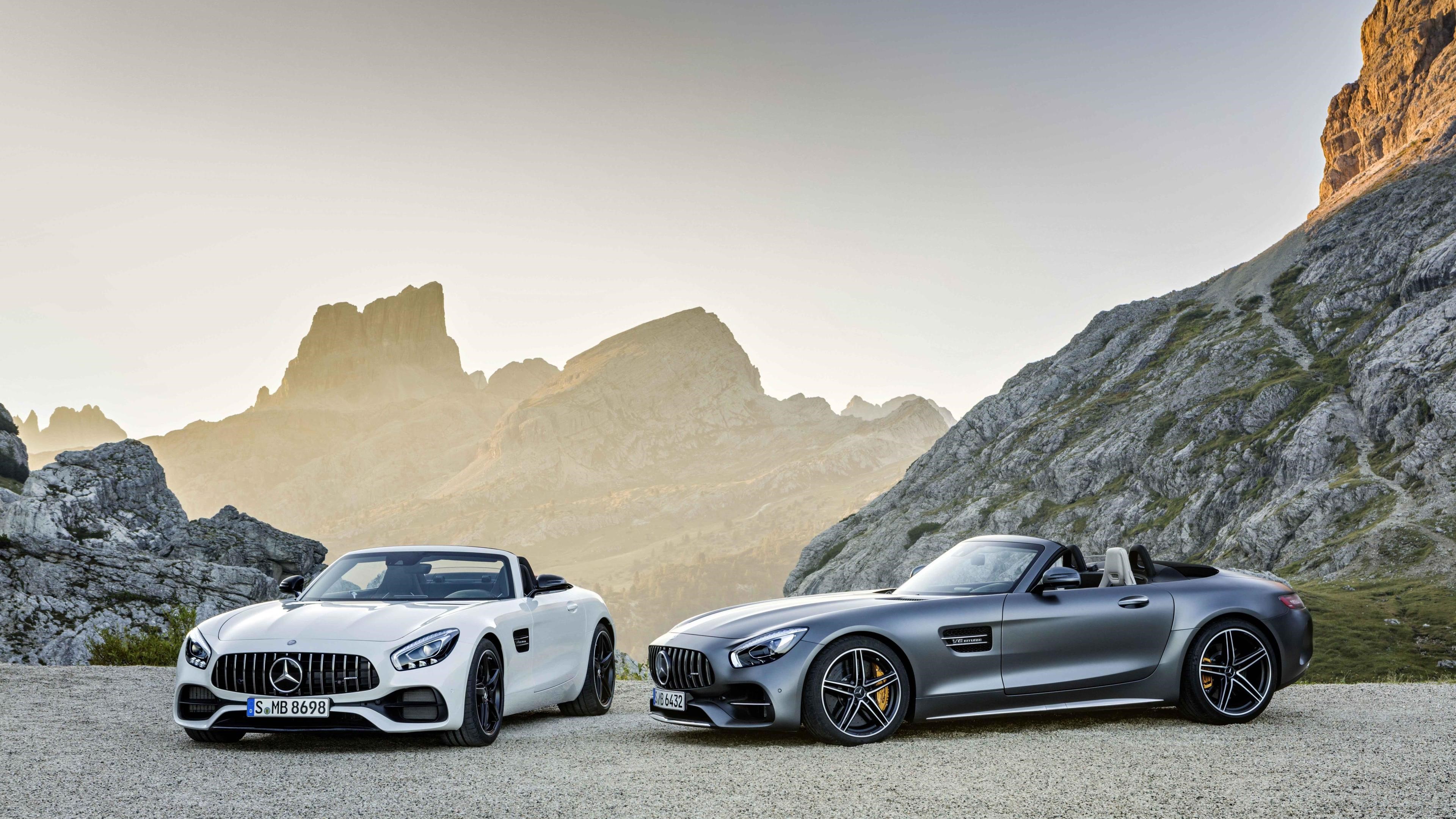 Mercedes-AMG GT Roadster 4K HD Wallpaper