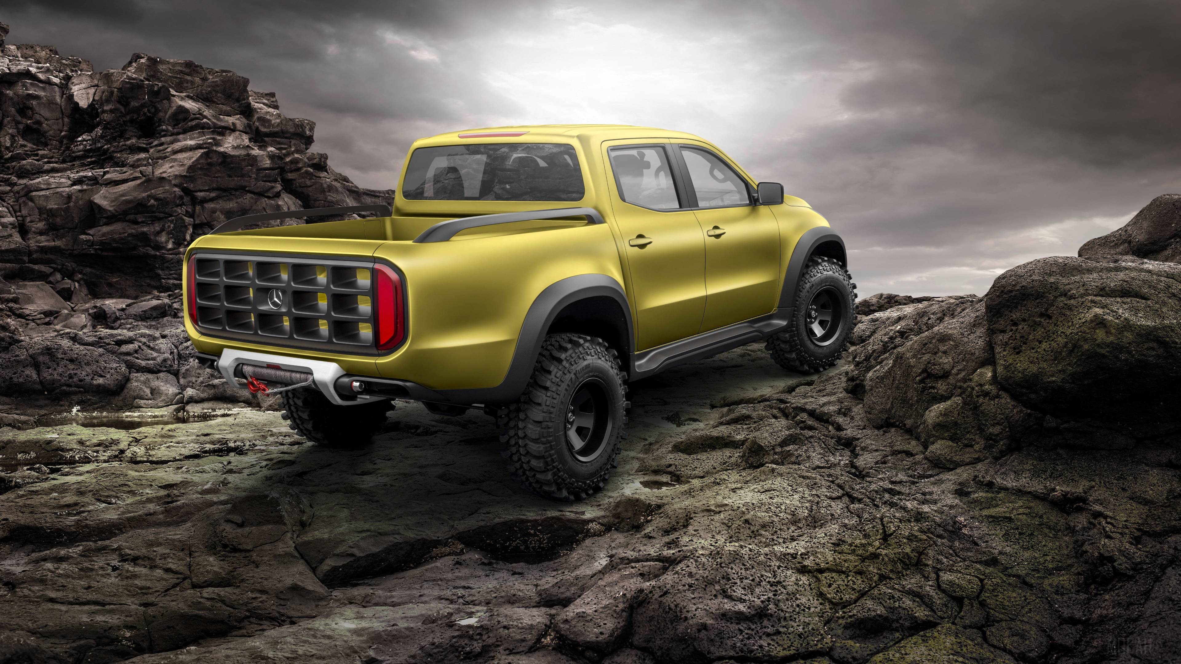 2017 Mercedes-Benz X Class Pickup HD Wallpaper