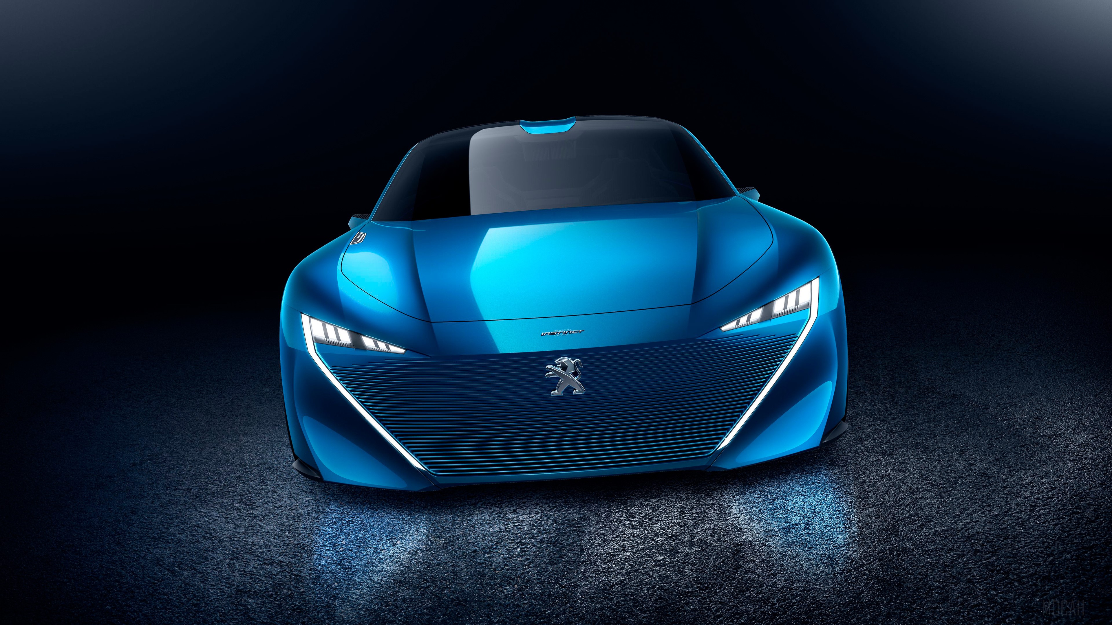 Peugeot Instinct Concept Car 2017 HD Wallpaper