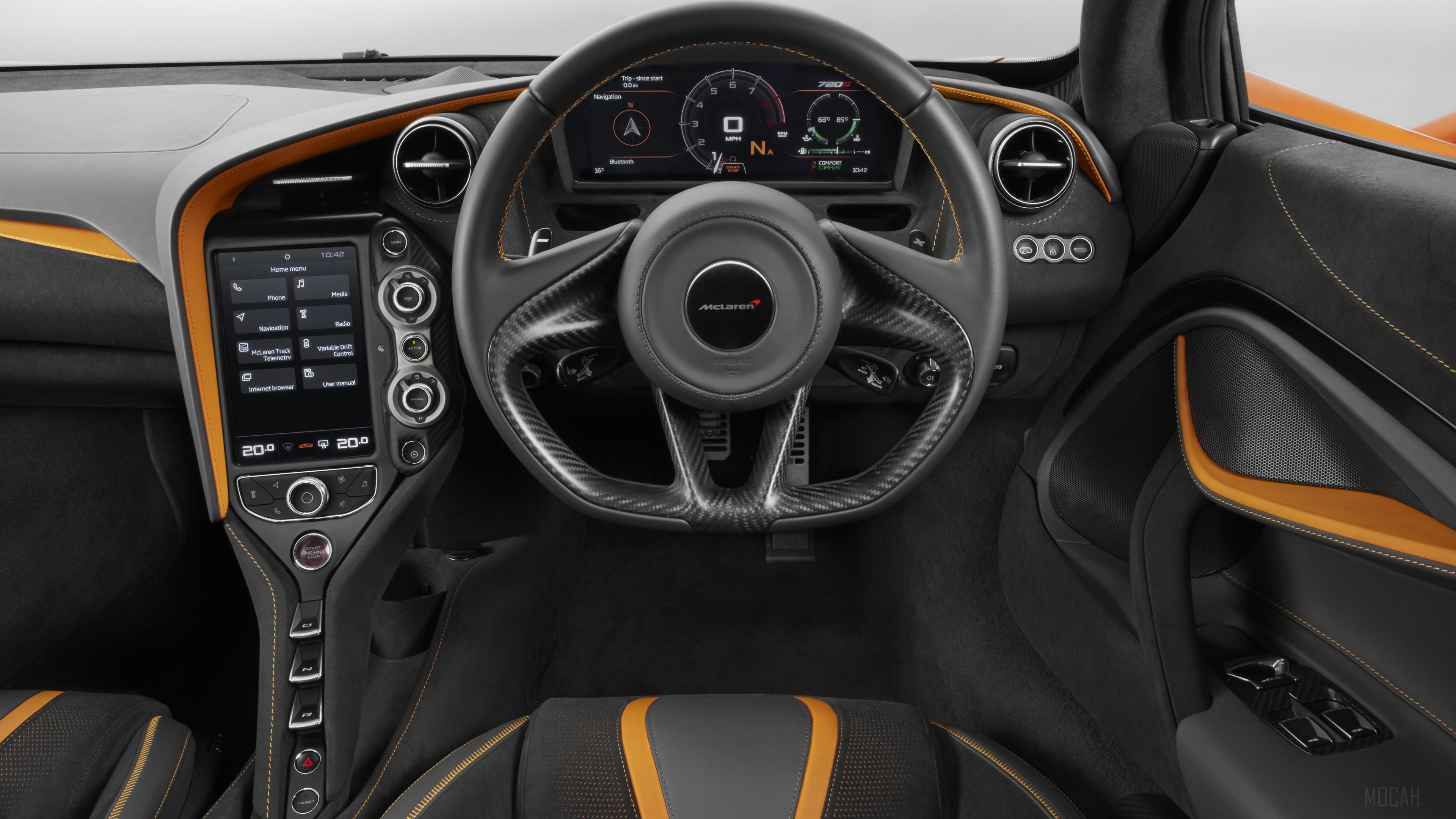 Mclaren 720S Interior HD Wallpaper