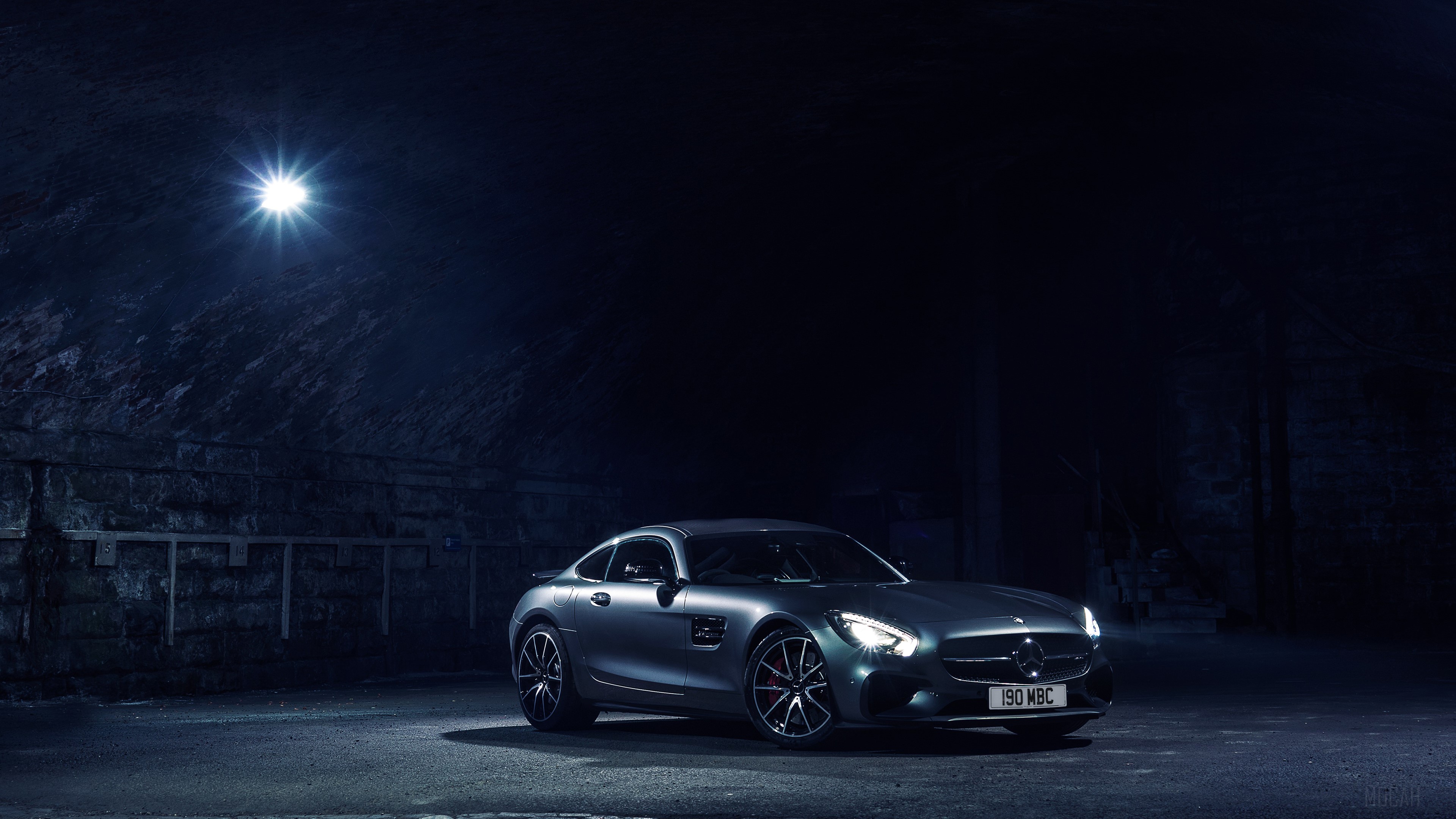 2018 Mercedes-Benz AMG GT 4K HD Wallpaper