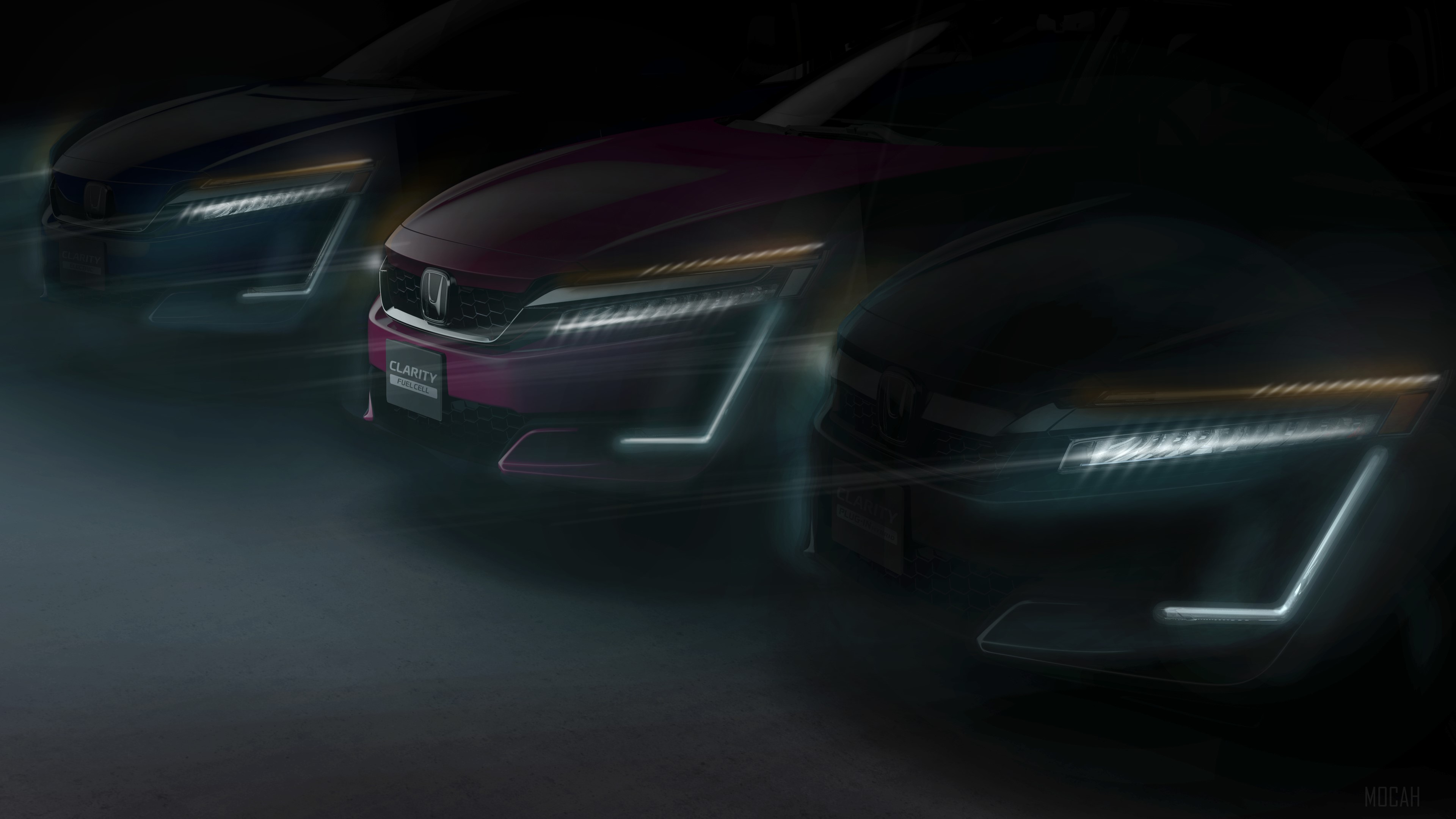 Honda Clarity Series Debut New York International Auto HD Wallpaper