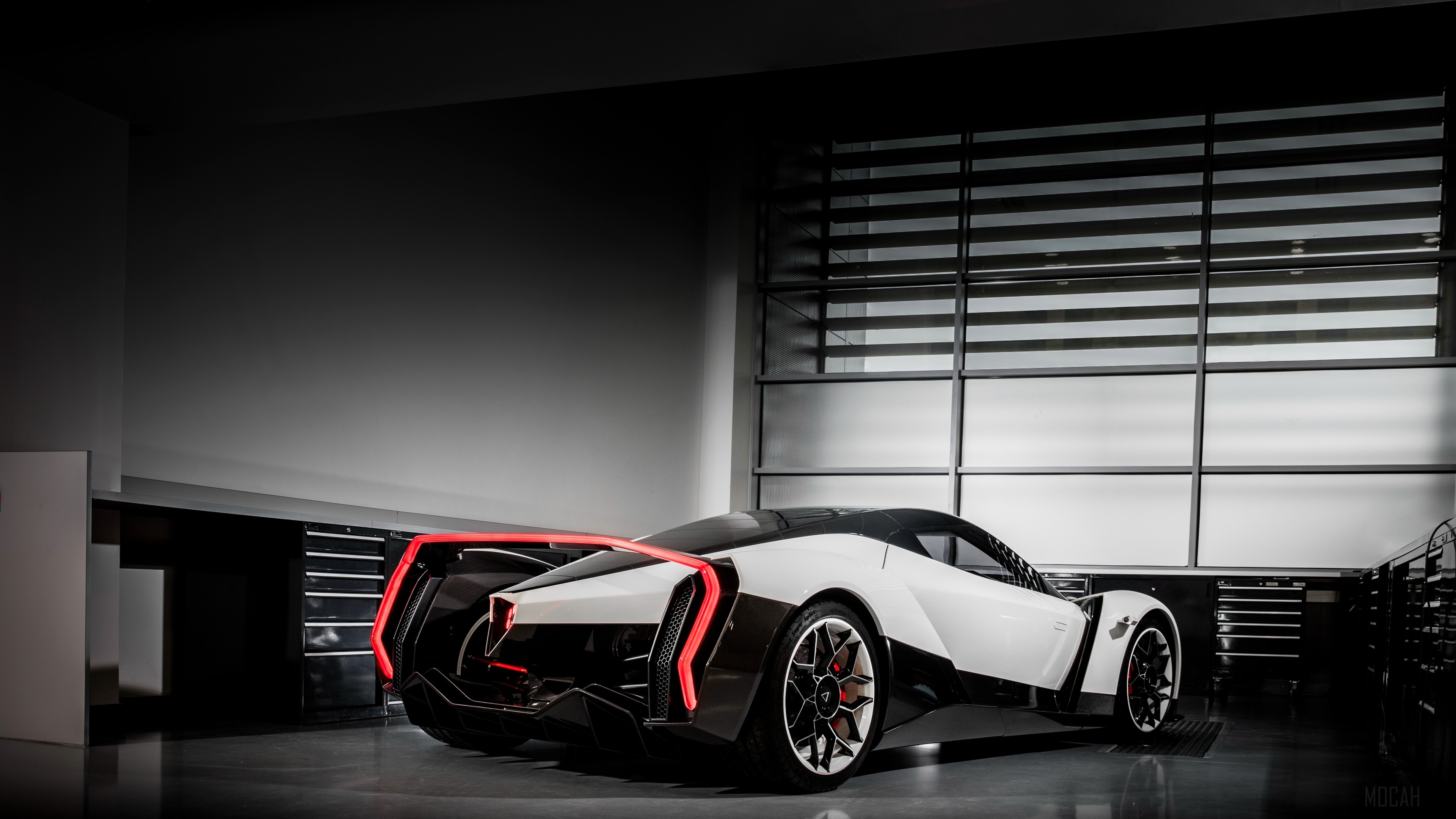 Vandas Dendrobium Electric Hypercar HD Wallpaper