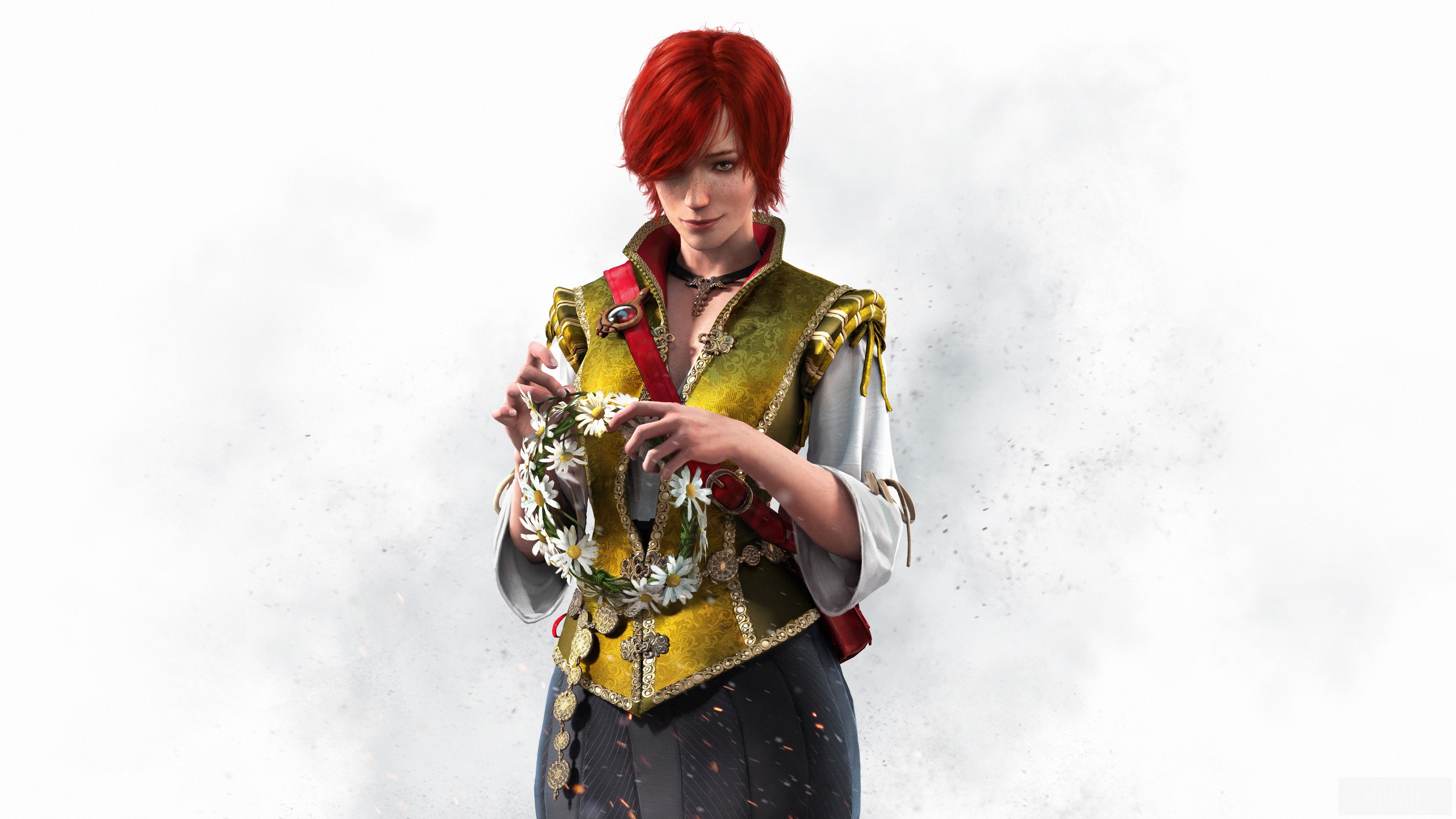 Shani from The Witcher 3: Wild Hunt 4K HD Wallpaper
