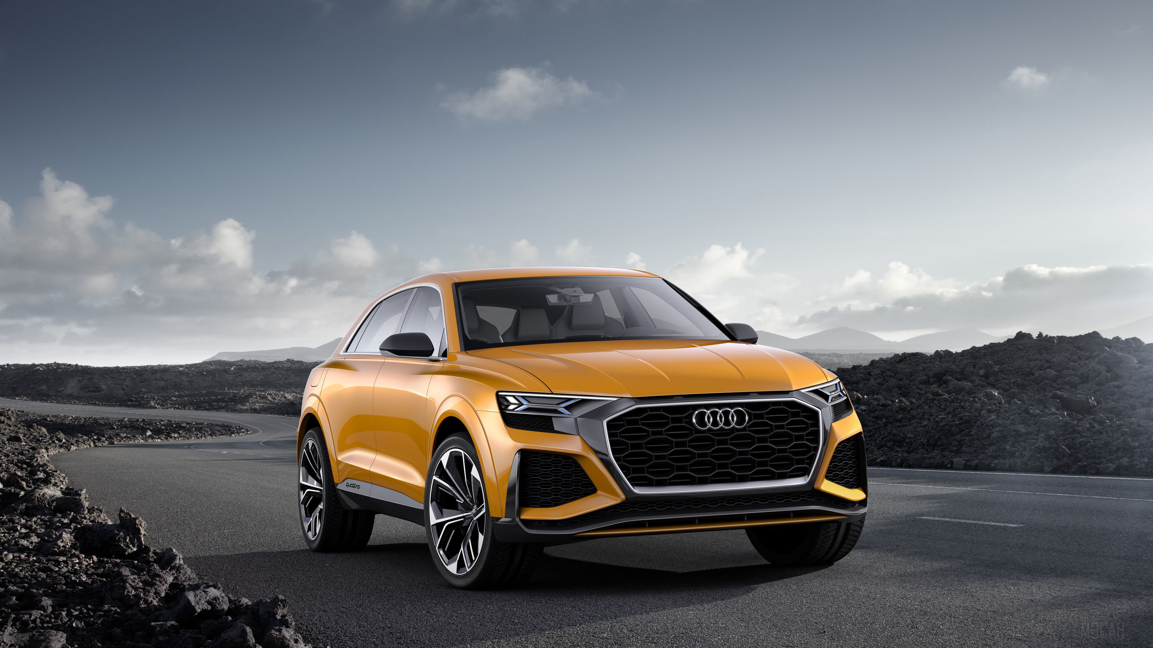 Audi Q8 Sport Concept HD Wallpaper
