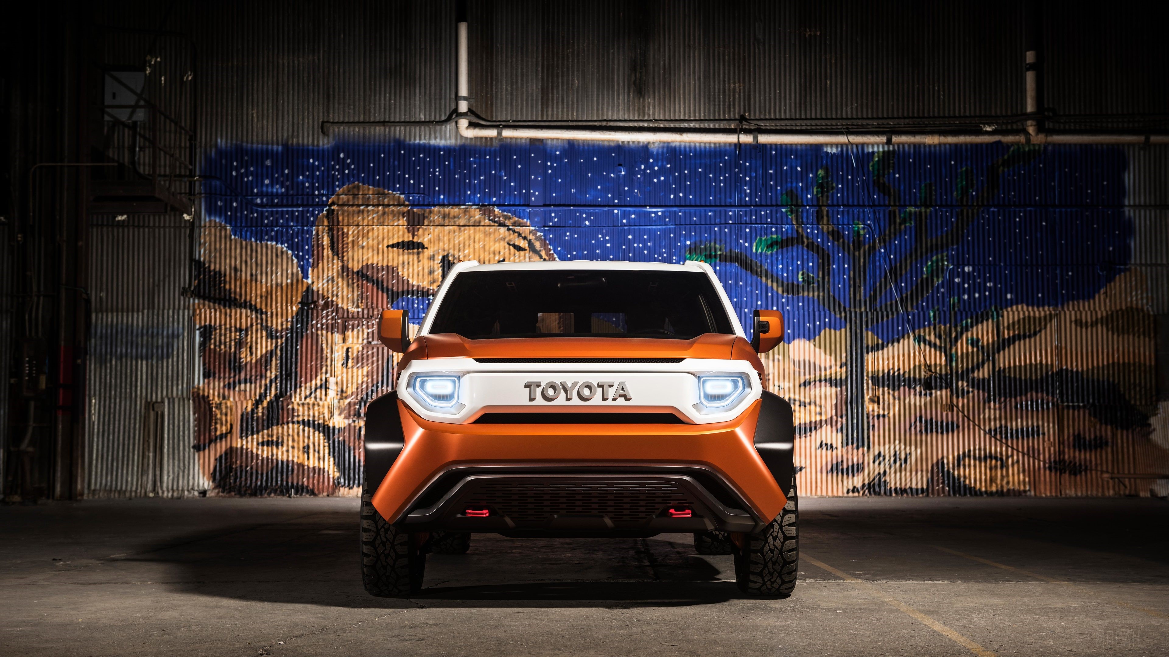 2017 Toyota FT-4X Concept 4K HD Wallpaper