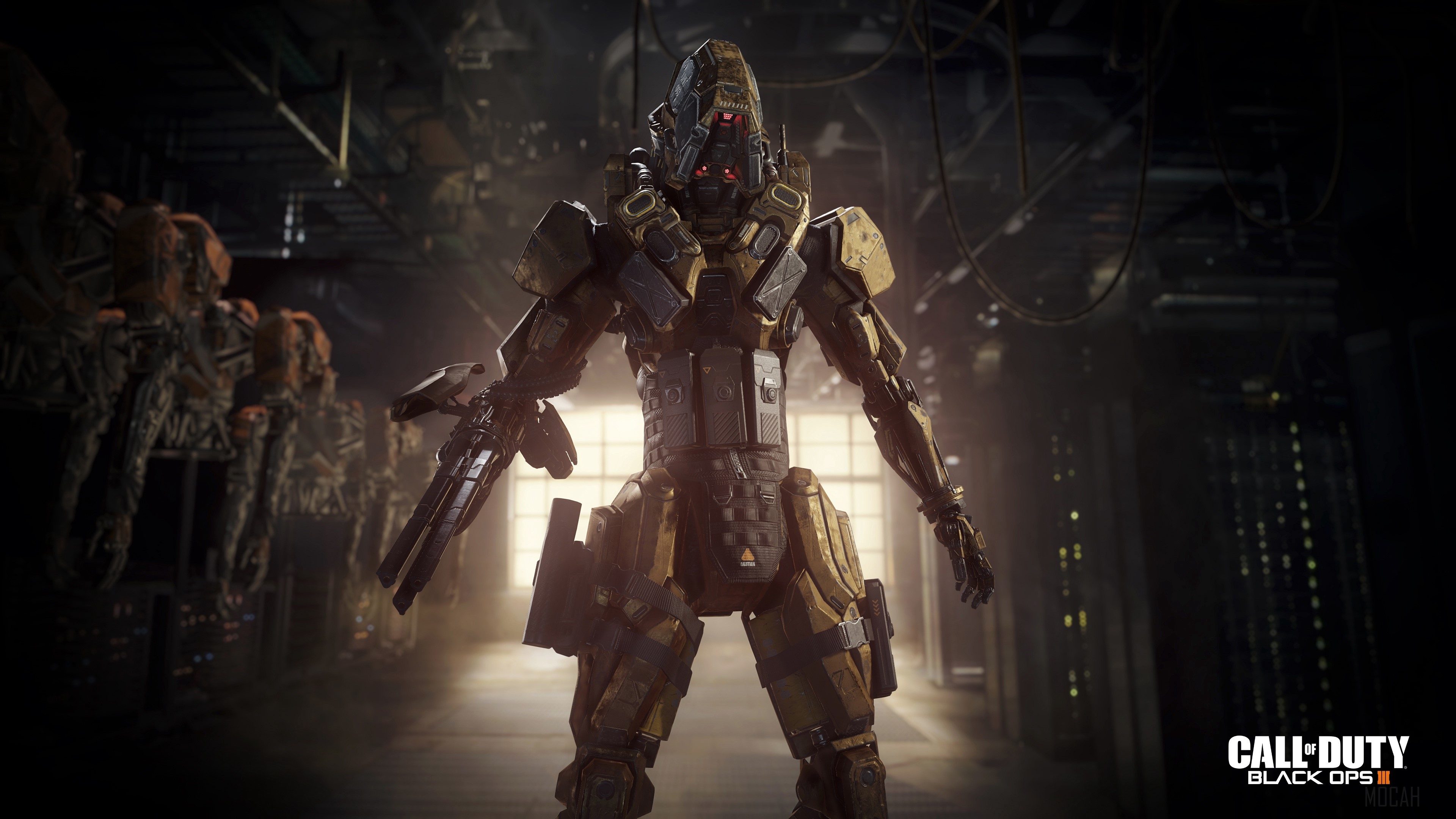 Robot from Call of Duty: Black Ops III 4K HD Wallpaper