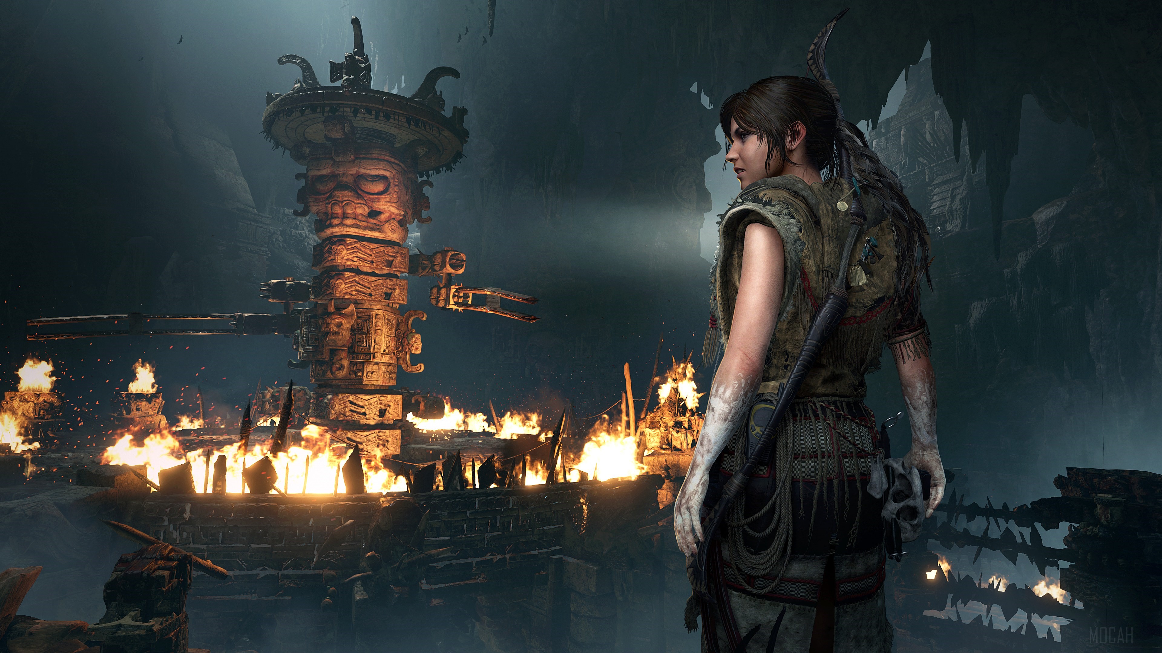 Lara Croft in Shadow of the Tomb Raider 4K HD Wallpaper
