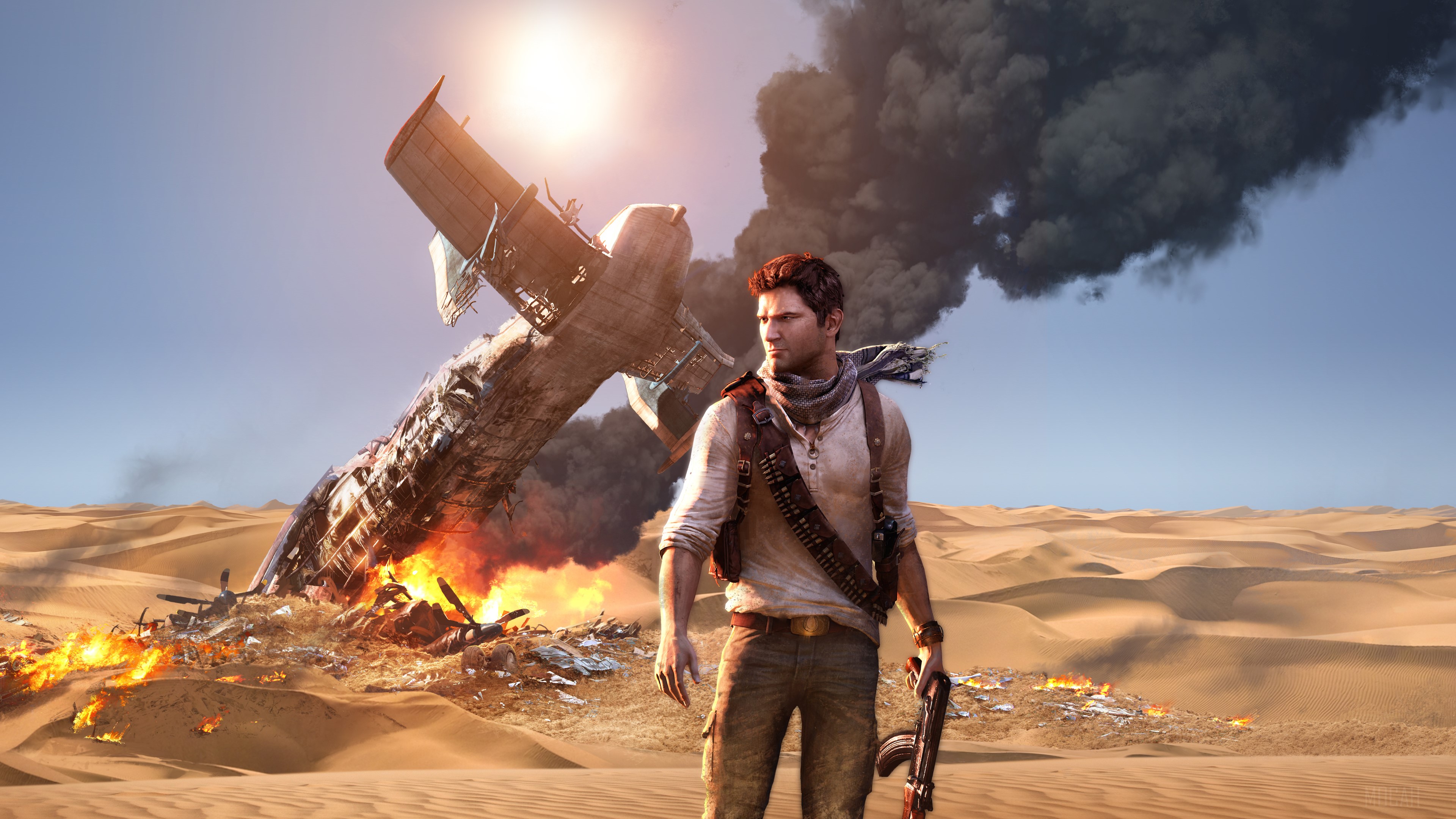 Nathan Drake from Uncharted 4K HD Wallpaper