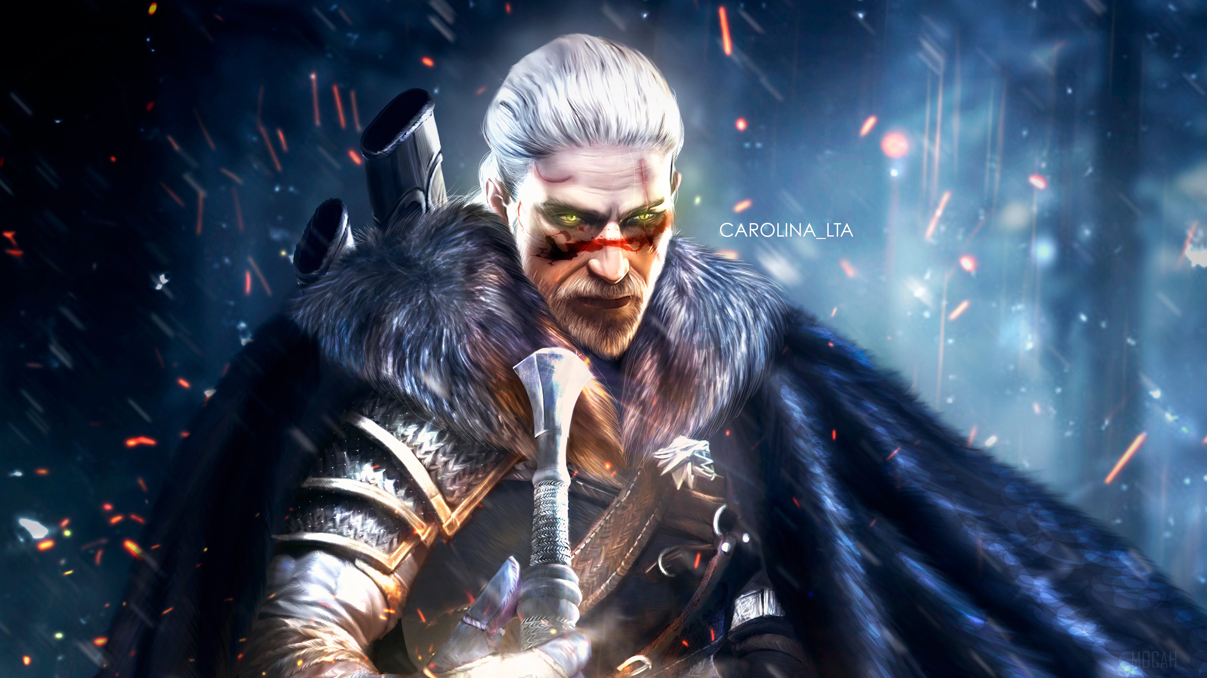 Geralt Of Rivia HD Wallpaper