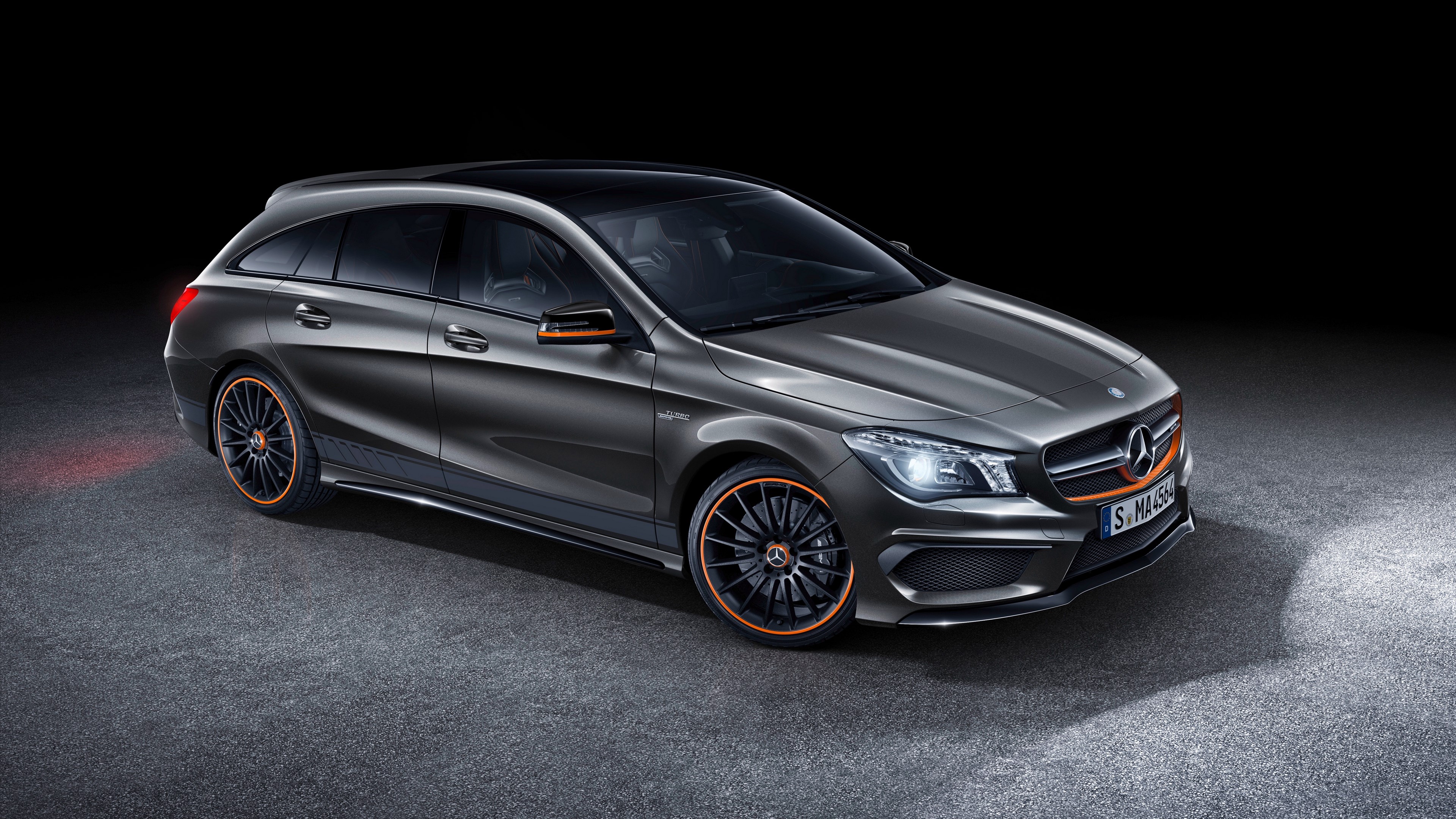 Mercedes-AMG CLA 45 Shooting Brake 2015 4K HD Wallpaper