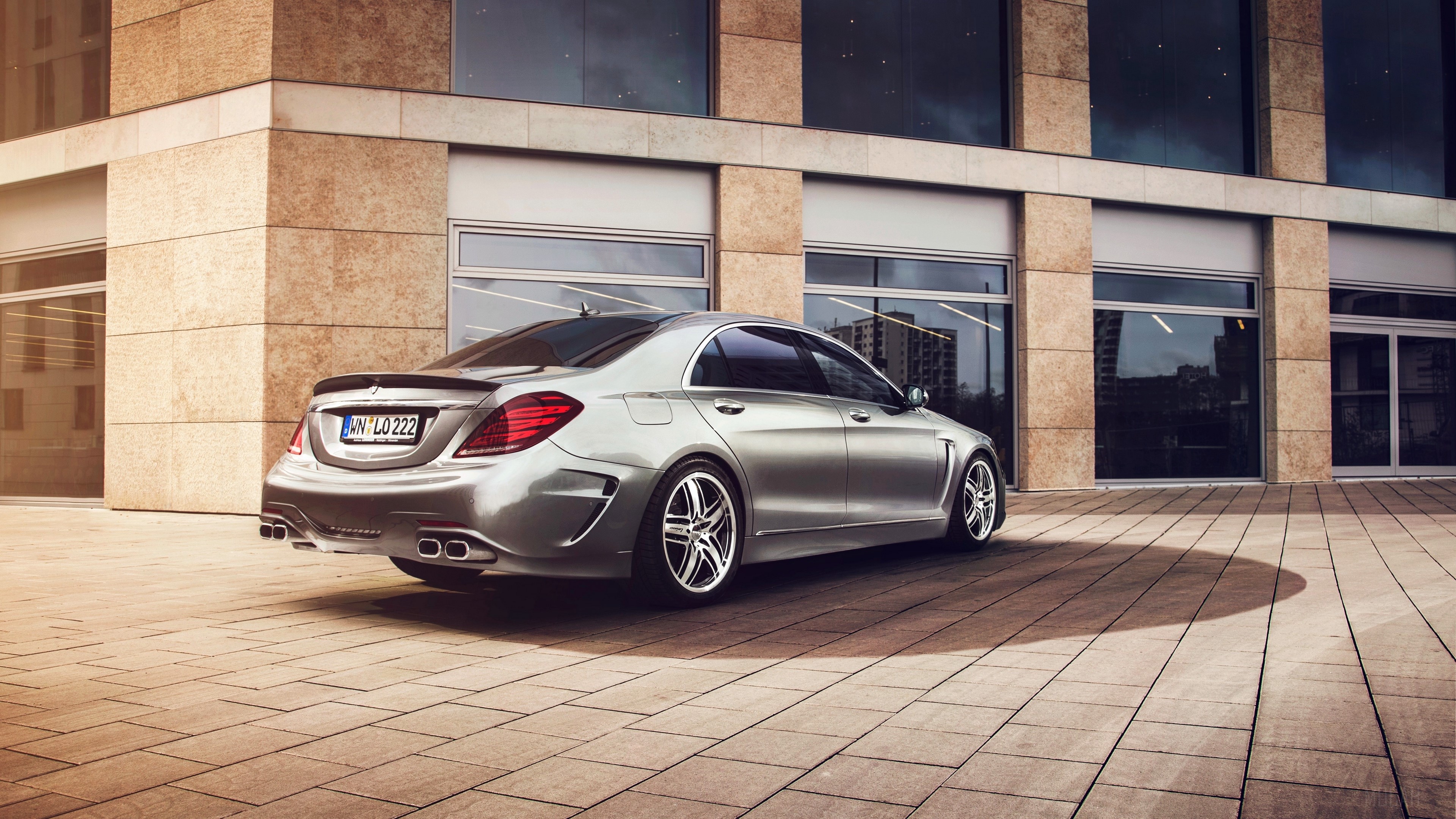 Mercedes-Benz S-Class W222 Lorinser 4K HD Wallpaper
