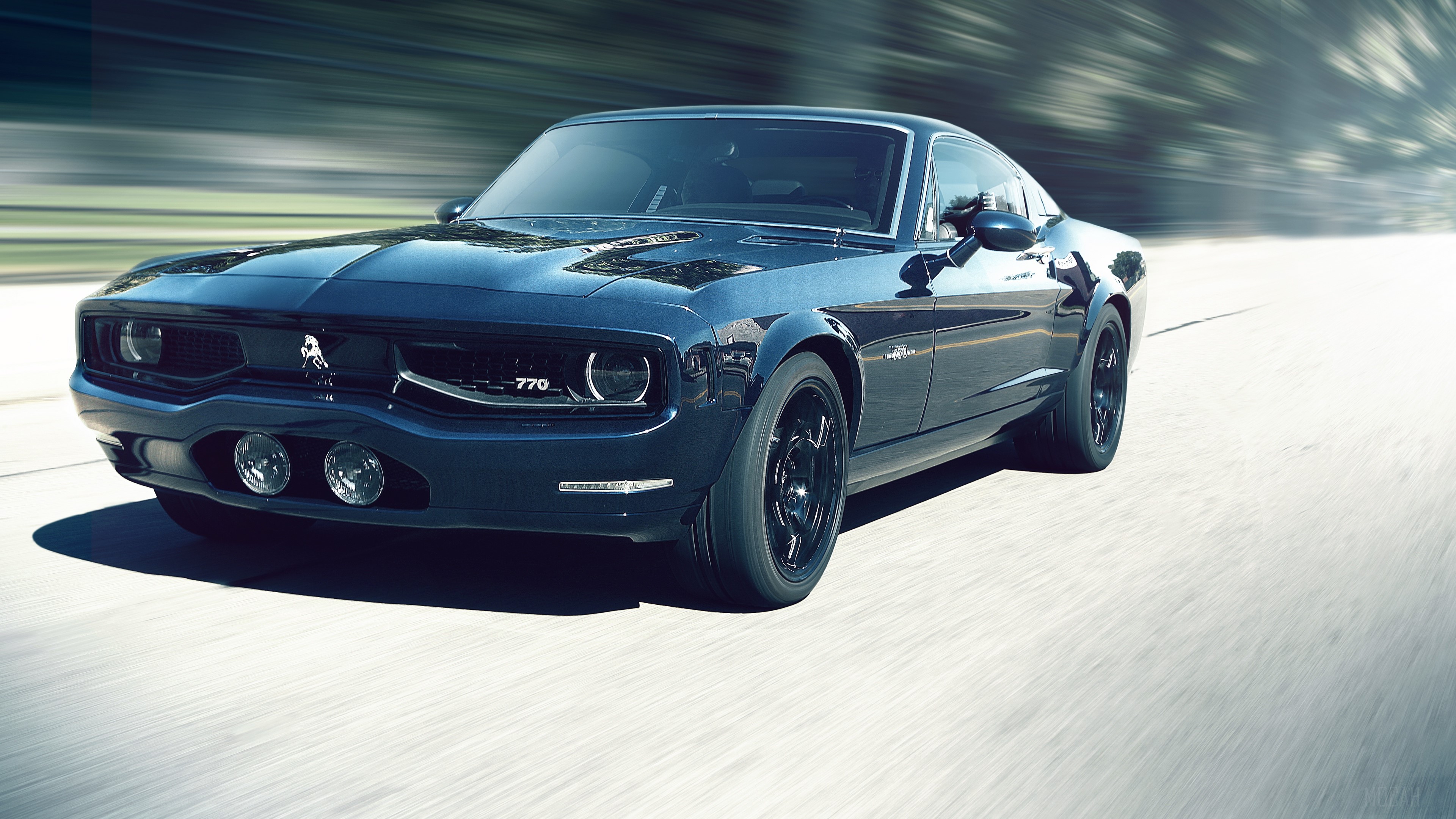 Equus Bass 770 driving on a road in 4K HD Wallpaper