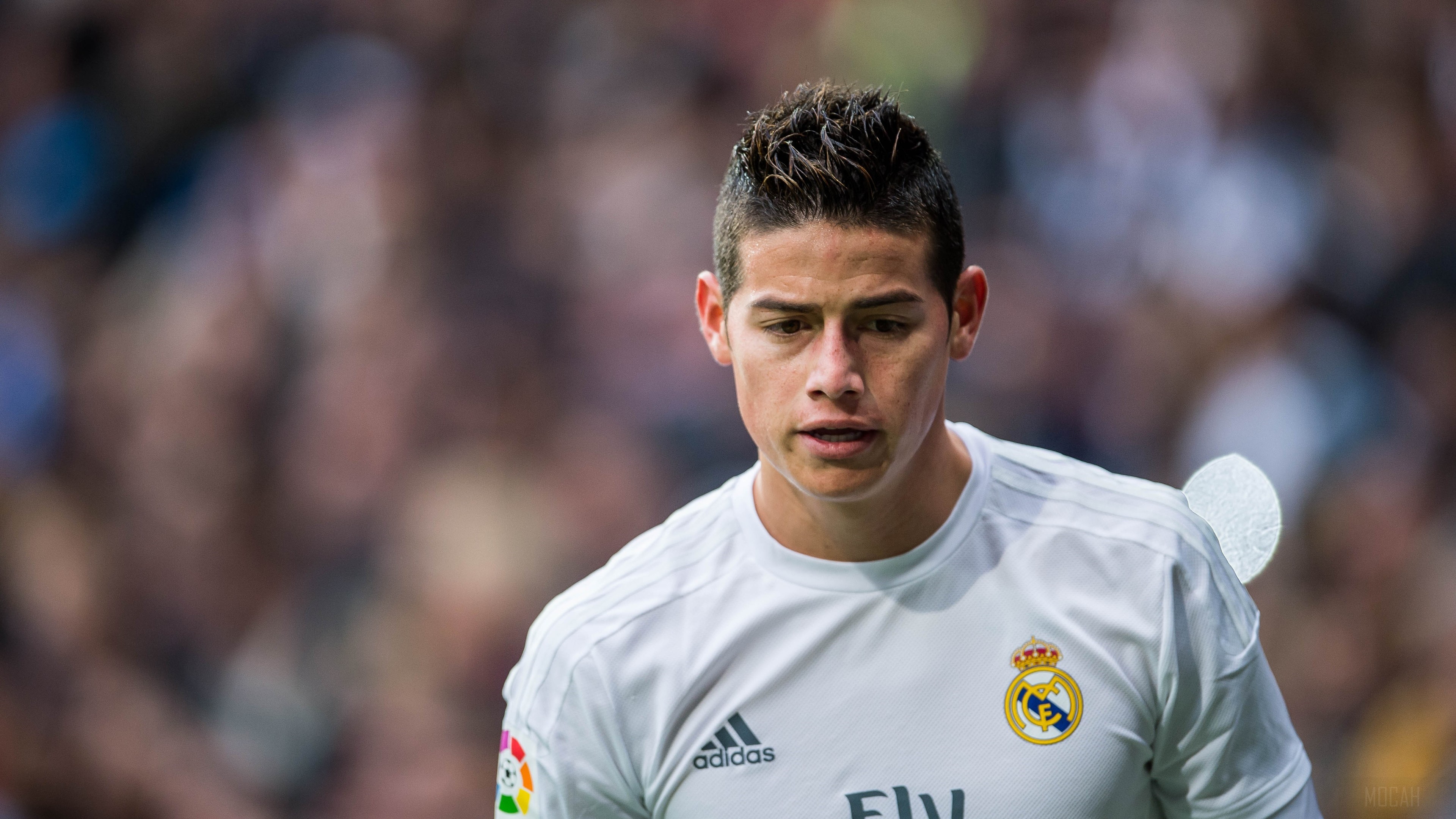 James Rodriguez in Real Madrid kit 4K HD Wallpaper