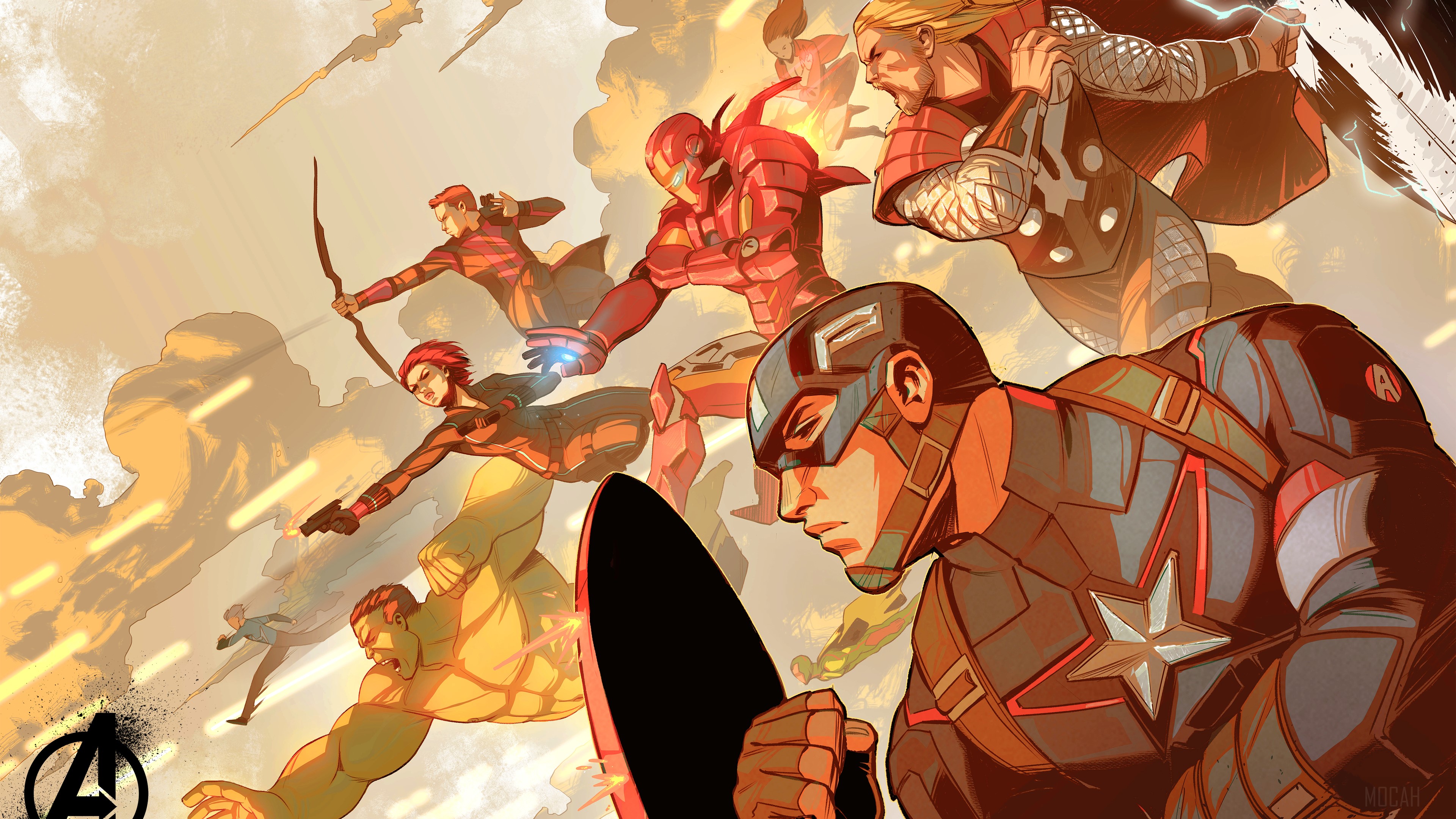 Avengers Assemble HD Wallpaper
