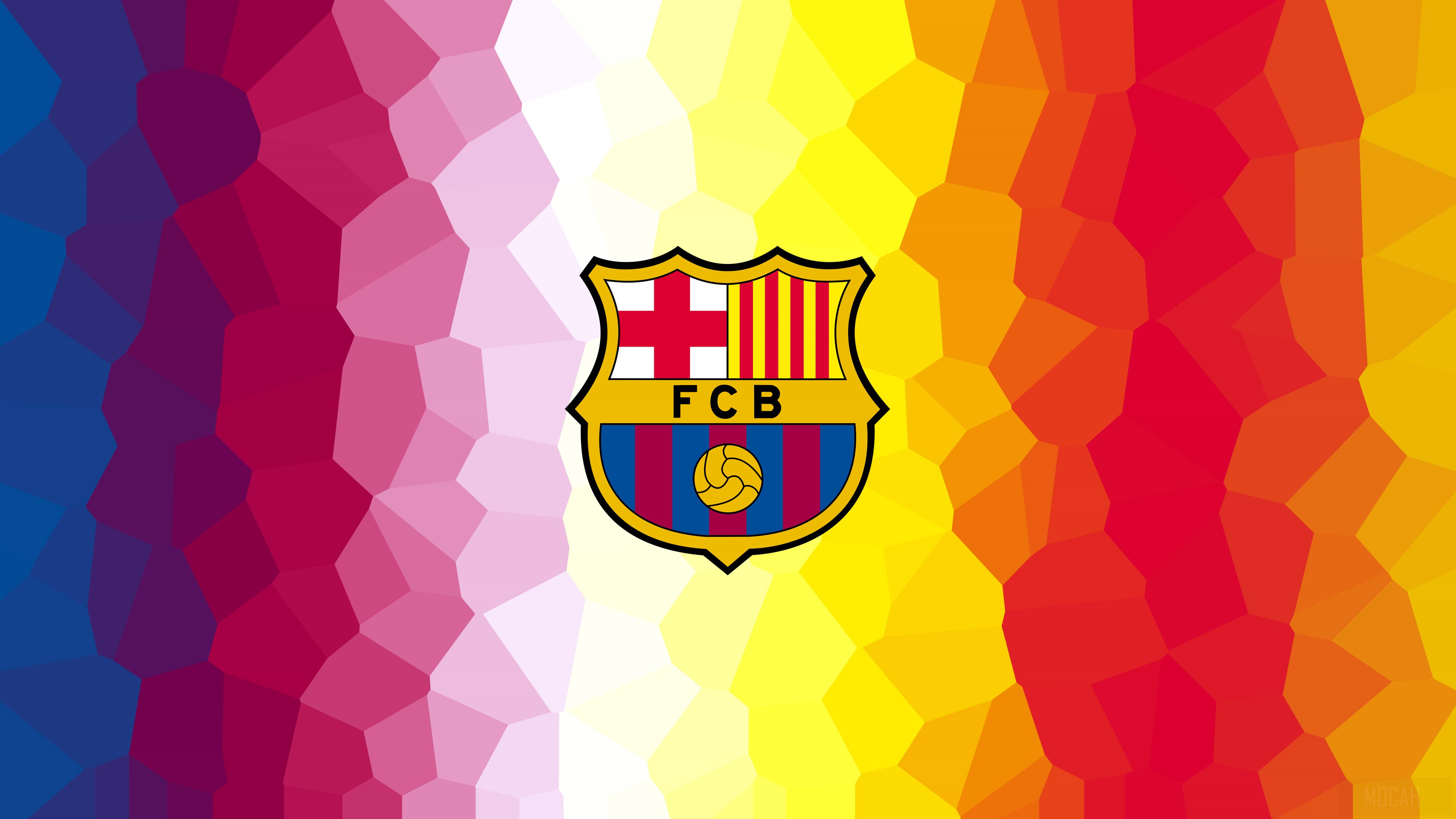 FCB Logo 4K HD Wallpaper