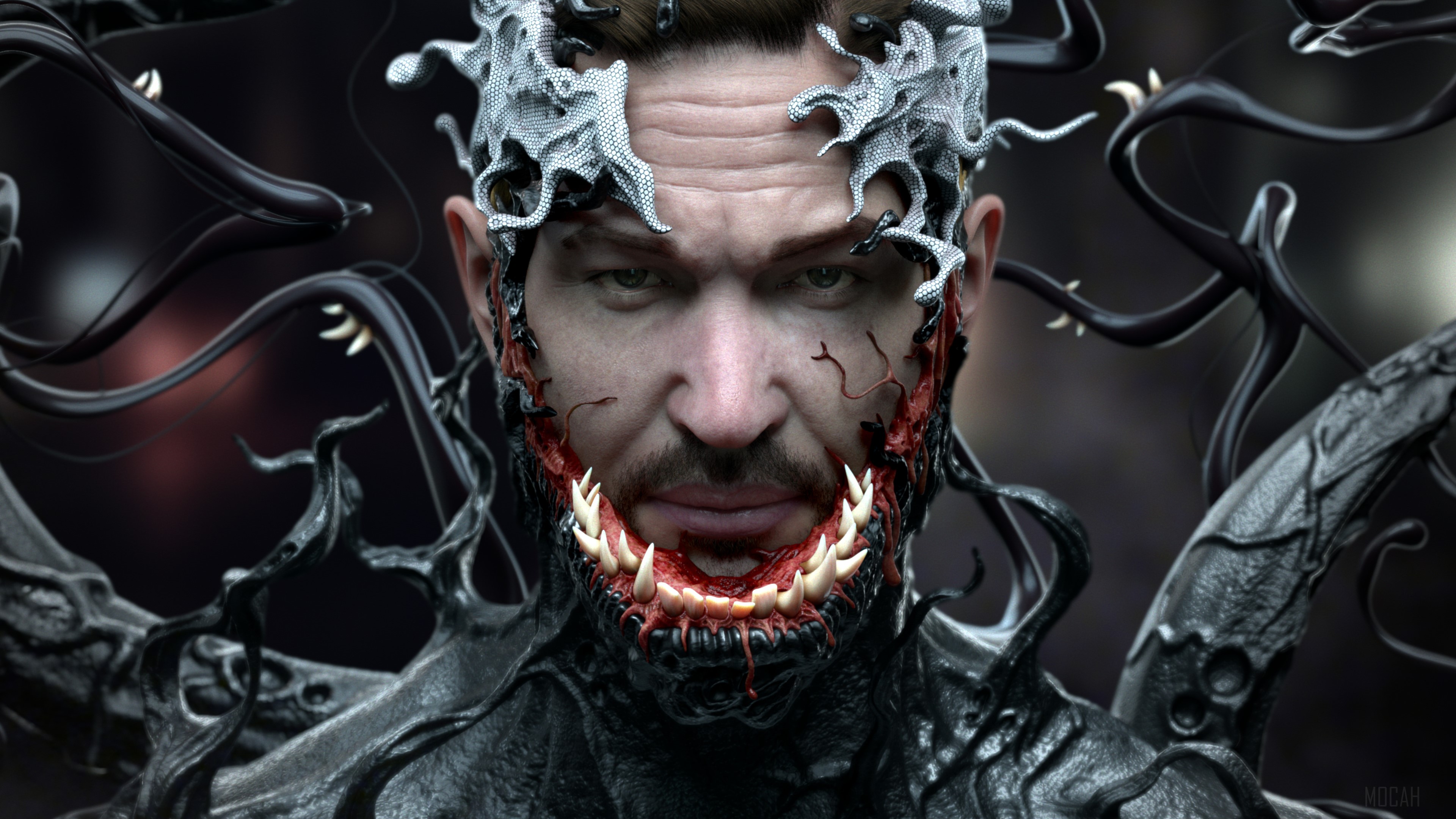 Venom Cgi Art HD Wallpaper