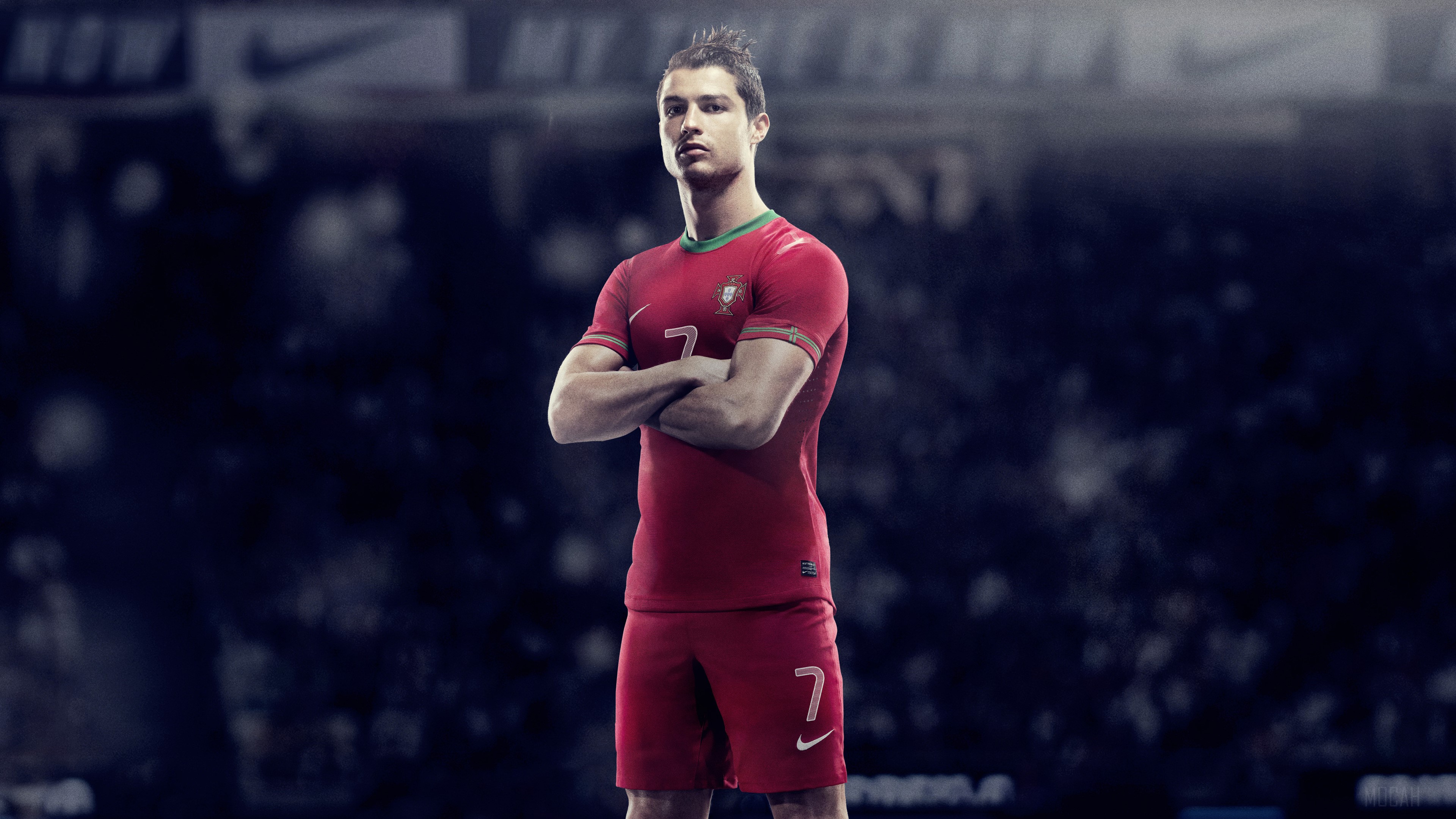 Cristiano Ronaldo from Portugal 4K HD Wallpaper