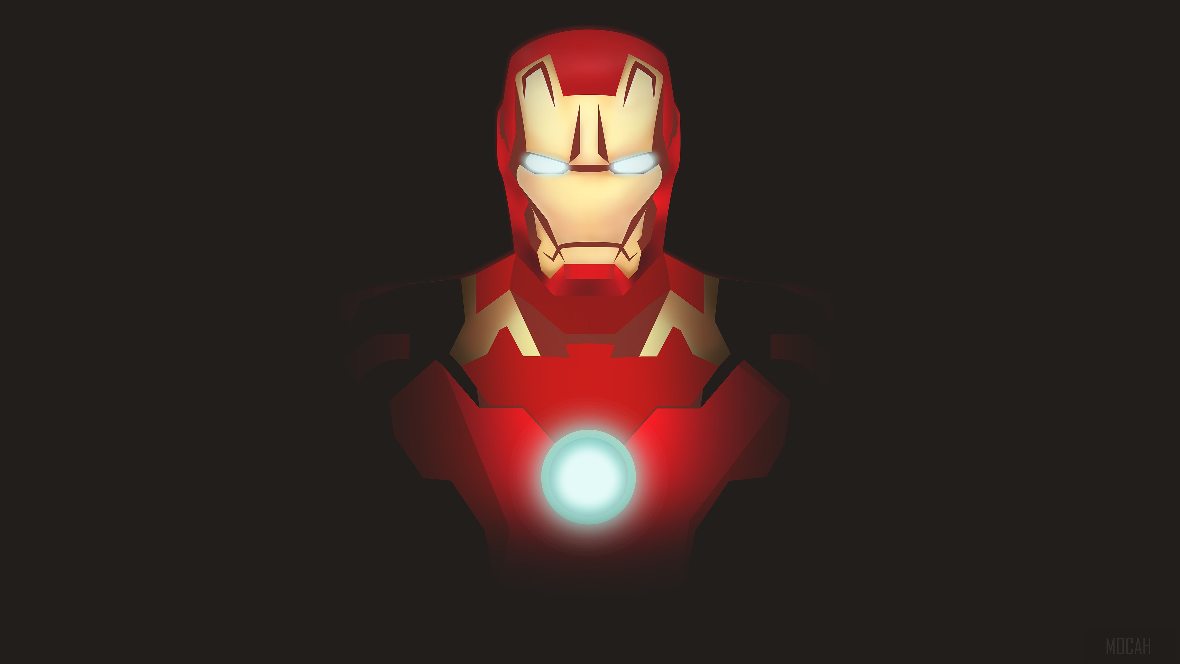 Iron Man Illustration HD Wallpaper