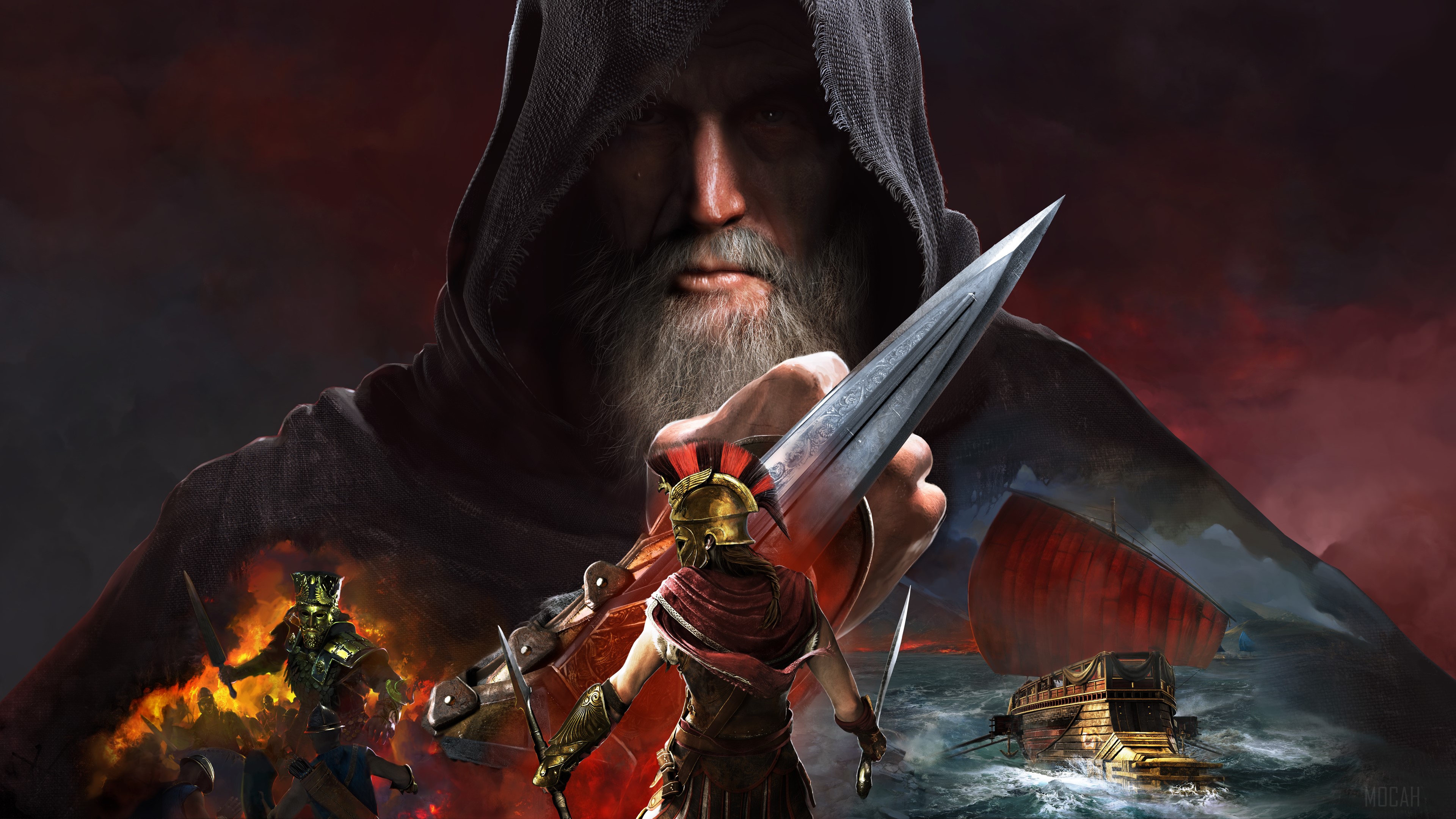 Assassin's Creed Odyssey Game 4K HD Wallpaper