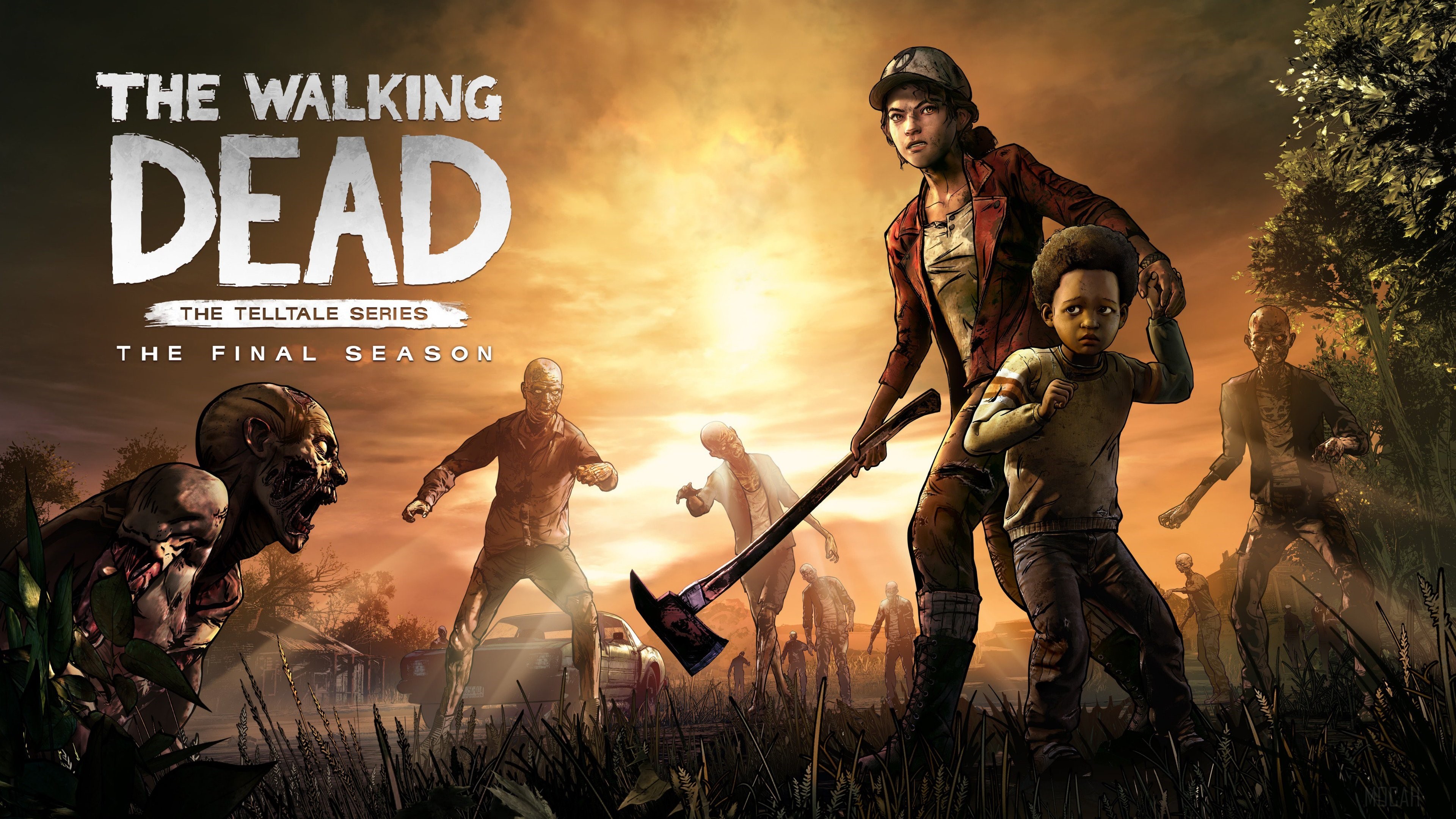 The Walking Dead: The Final Season 4K HD Wallpaper