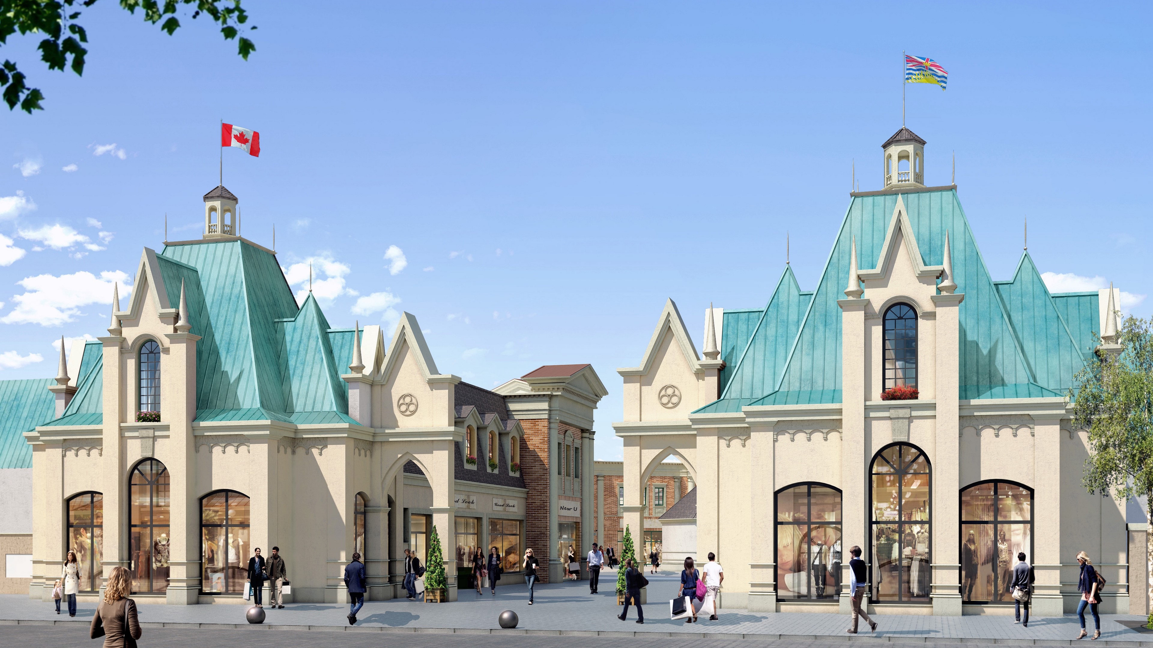McArthurGlen Vancouver York Designer Outlet 4K HD Wallpaper
