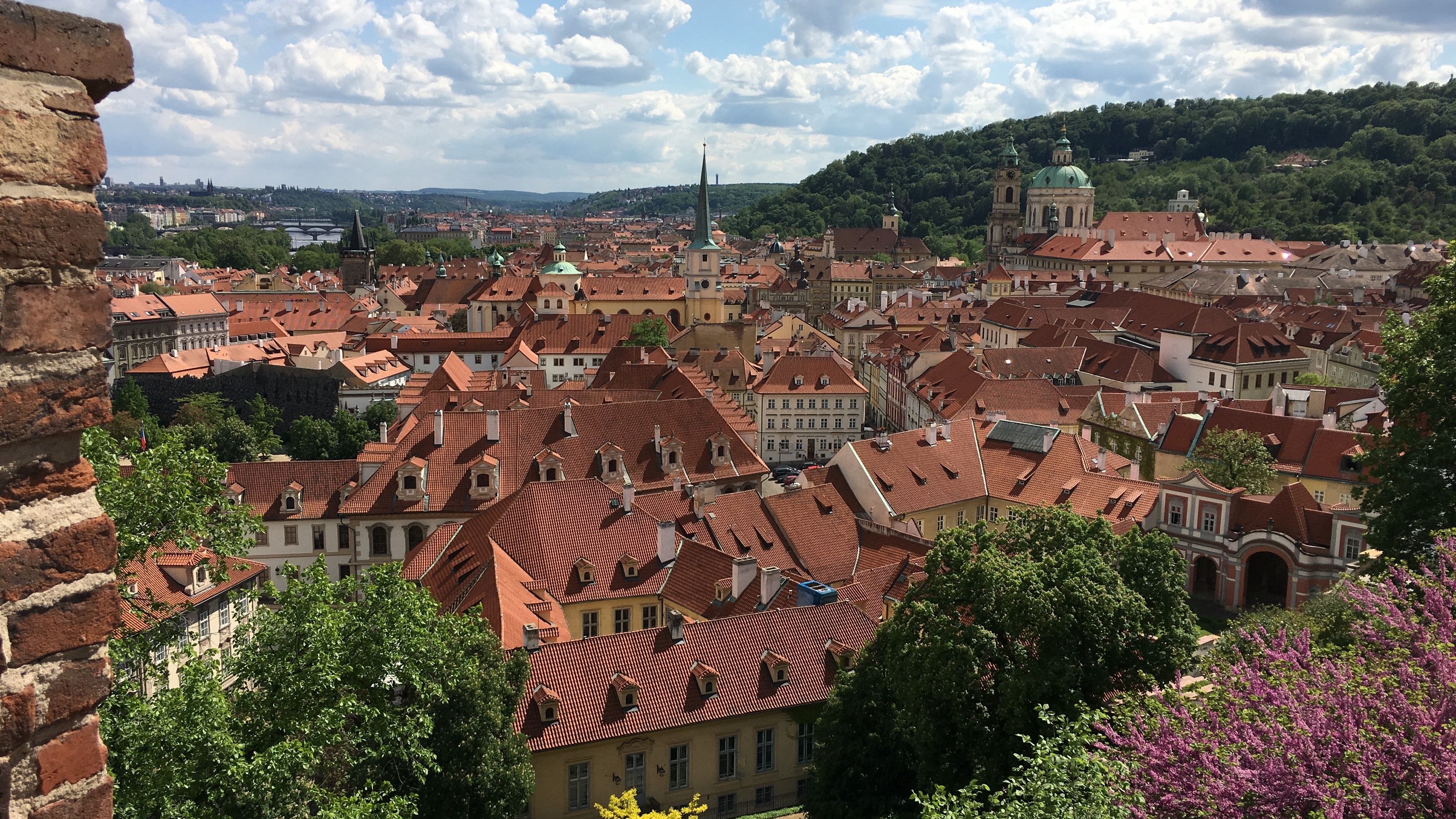 Prague Old Town view from above 4K HD Wallpaper