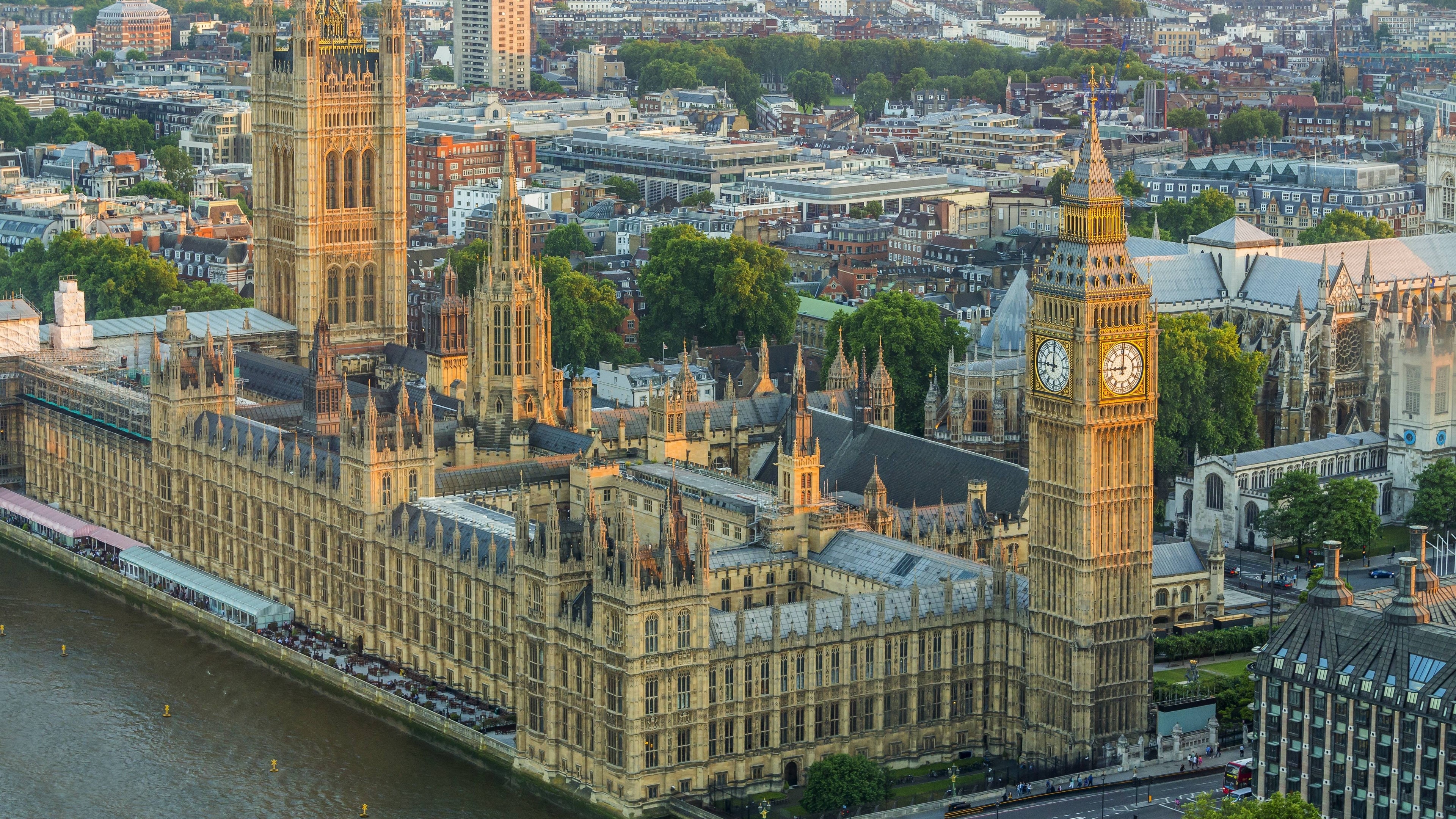 Big Ben and Houses of Parliament, London 4K HD Wallpaper