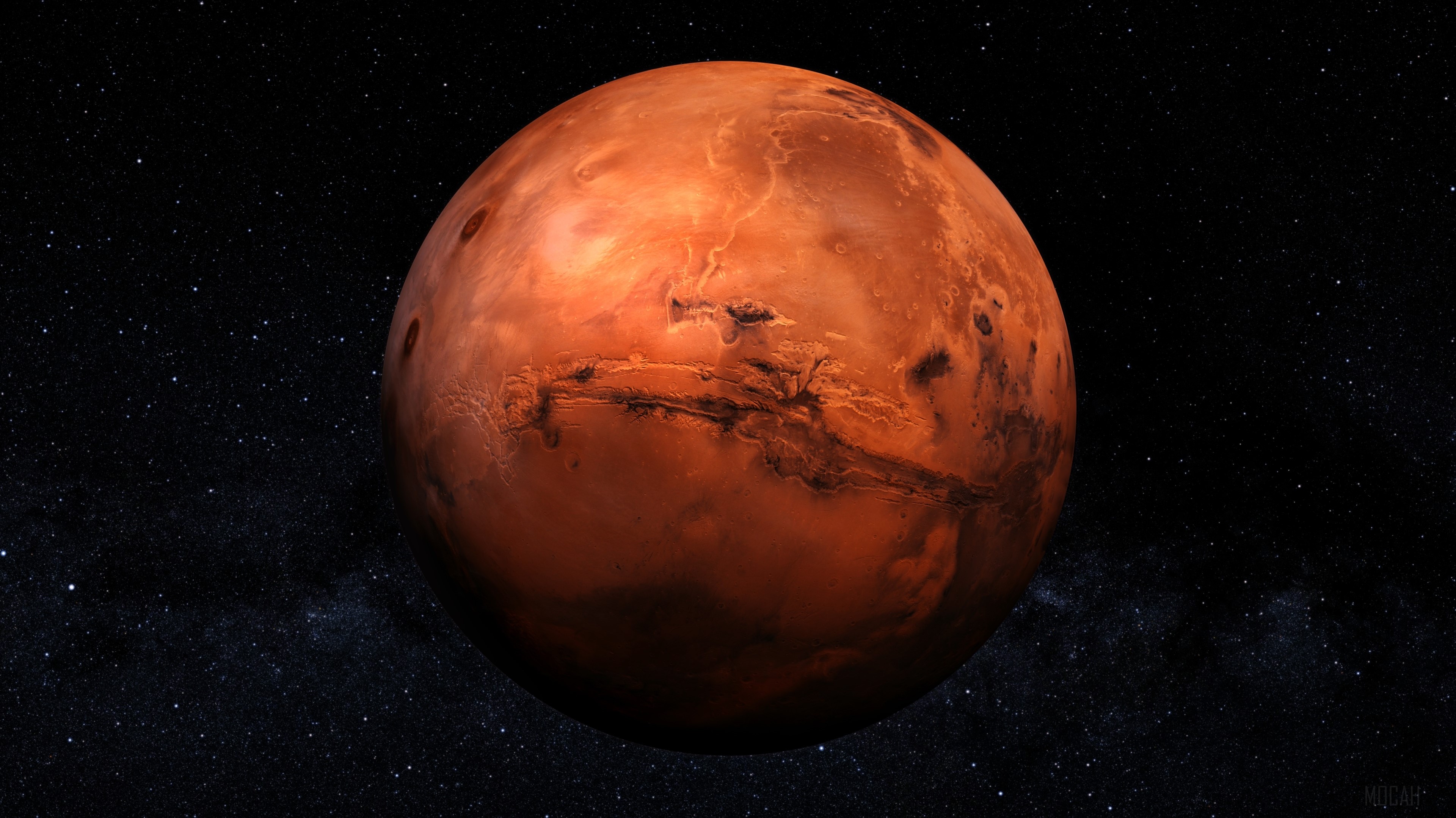 Mars Planet in Stunning 4K Detail HD Wallpaper