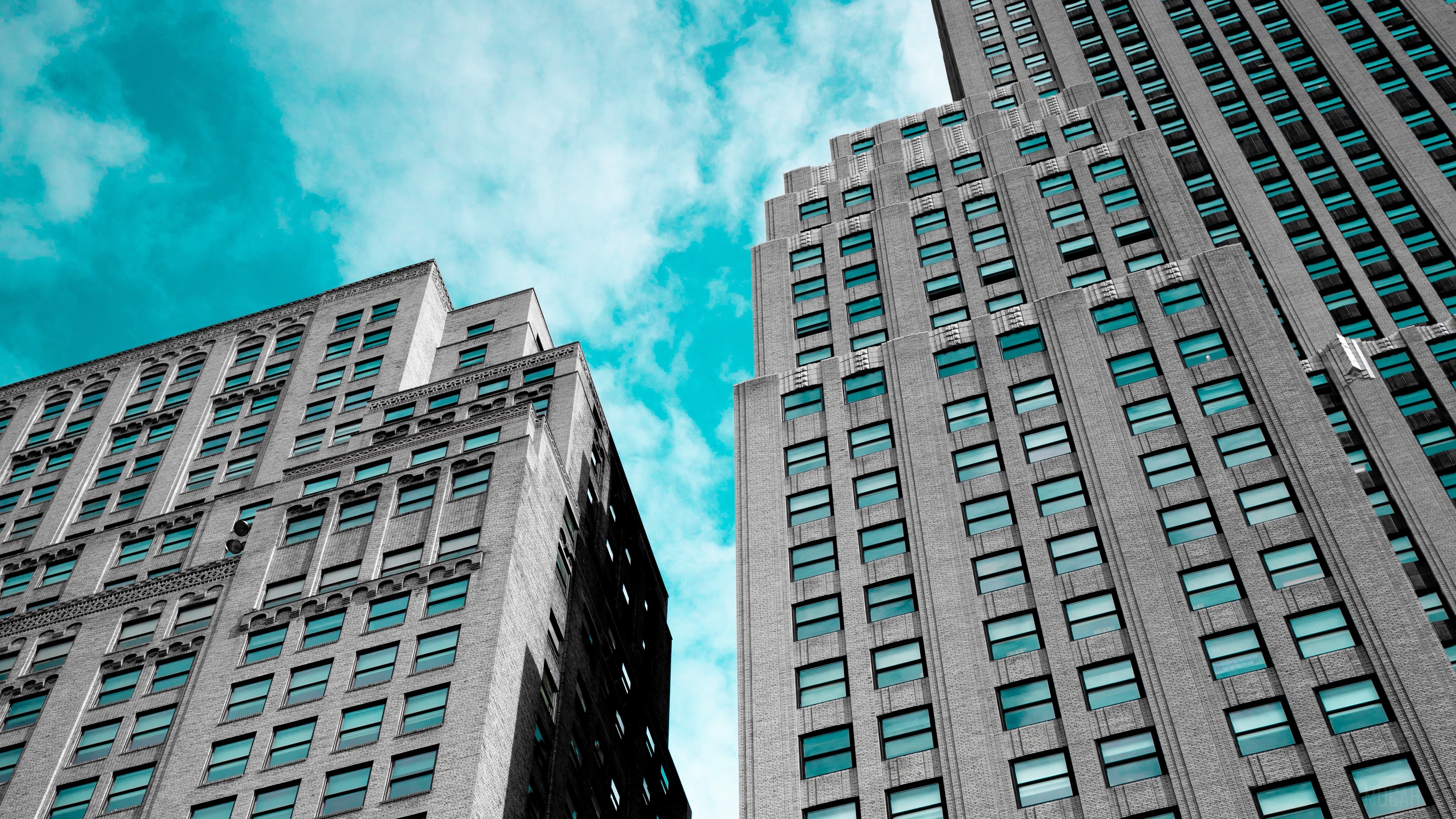 Skyscrapers in New York City, United States 4K HD Wallpaper