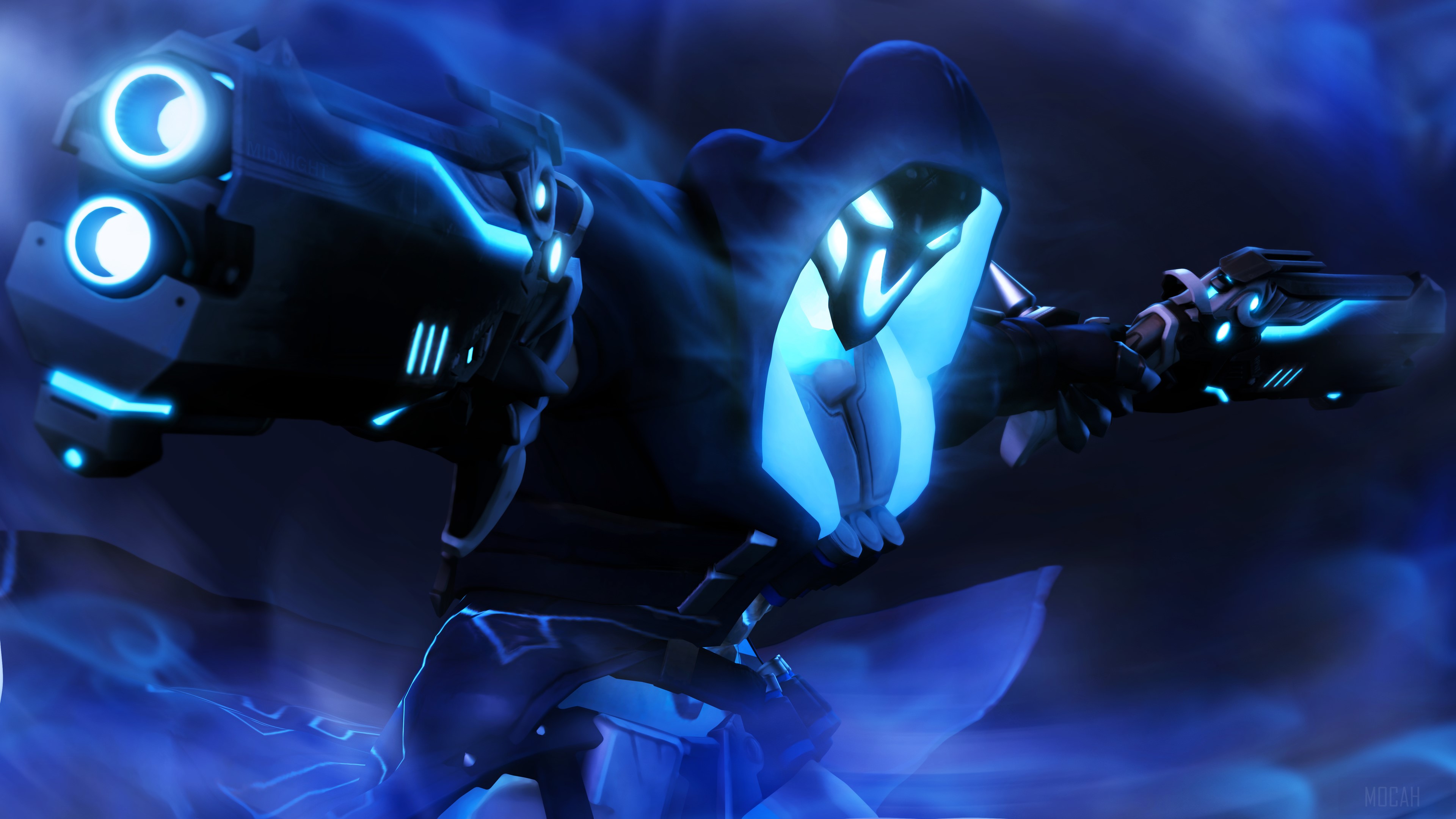 Reaper from Overwatch 4K HD Wallpaper