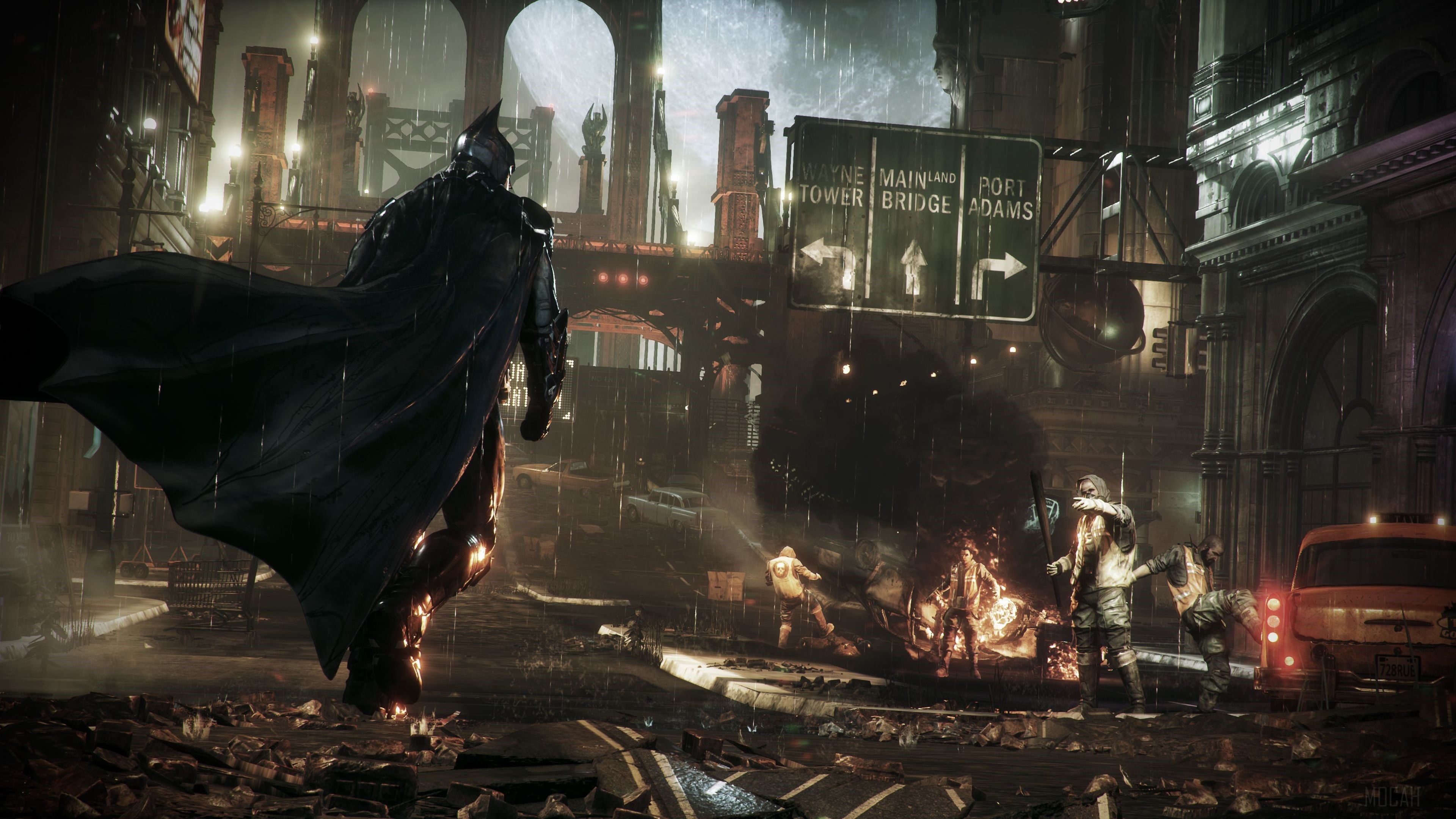 Batman from Batman Arkham Origins in 4K HD Wallpaper