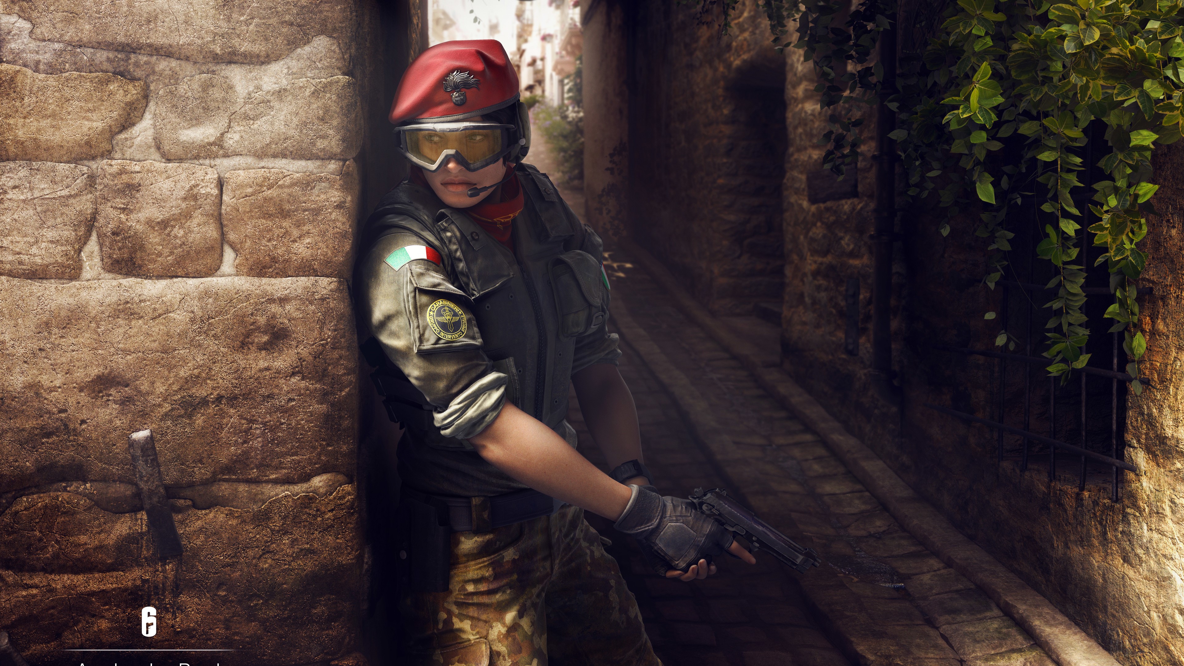 Alibi from Tom Clancy's Rainbow Six Siege 4K HD Wallpaper