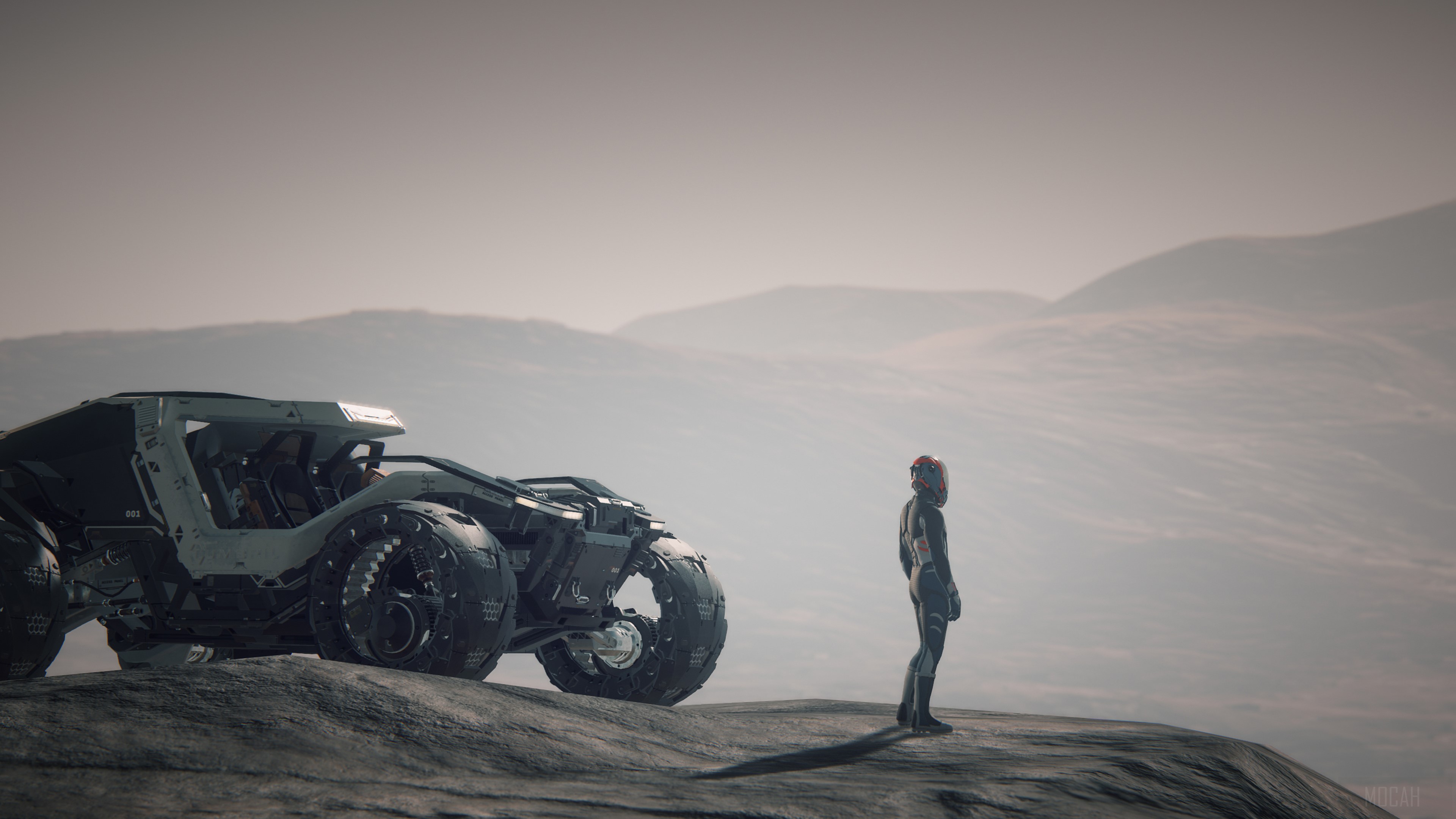 Star Citizen On Daymar HD Wallpaper